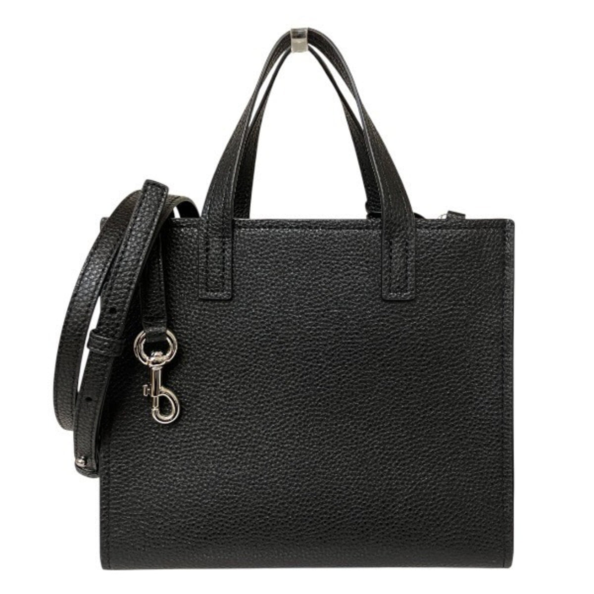 Marc Jacobs Black Leather Handbag Shoulder Bag (Pre-Owned)