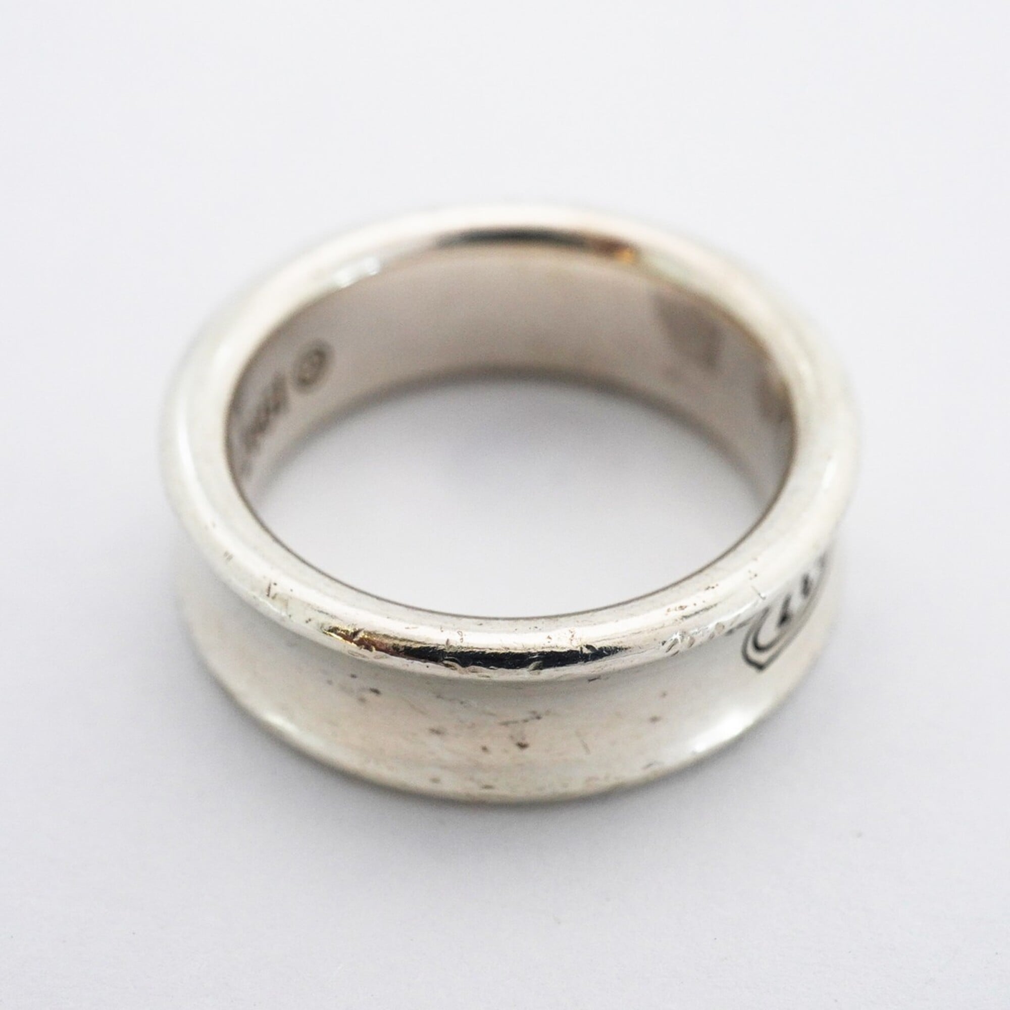 Tiffany Silver 925 Band Ring (Pre-Owned)