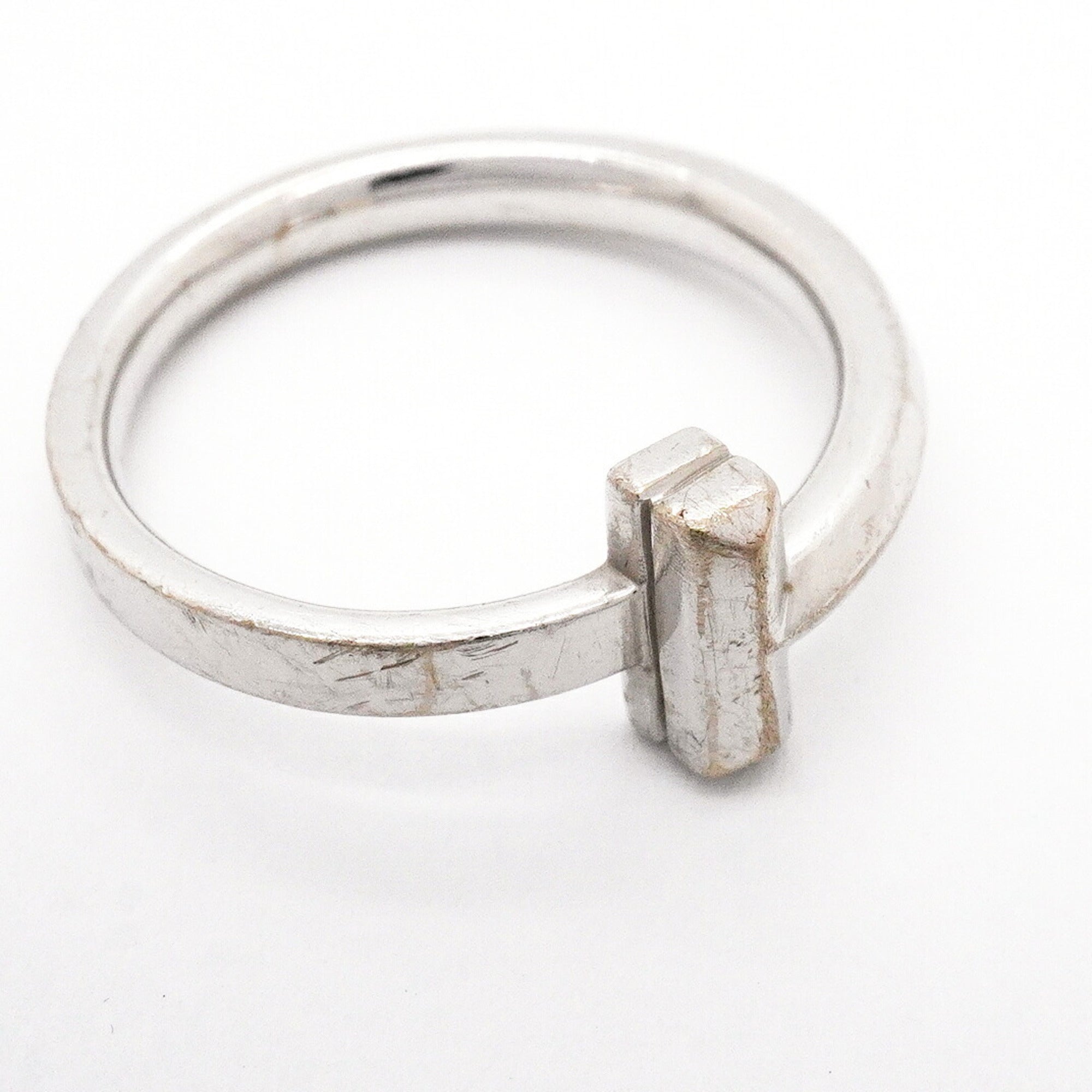 Tiffany White Gold (18K) Band Ring (Pre-Owned)