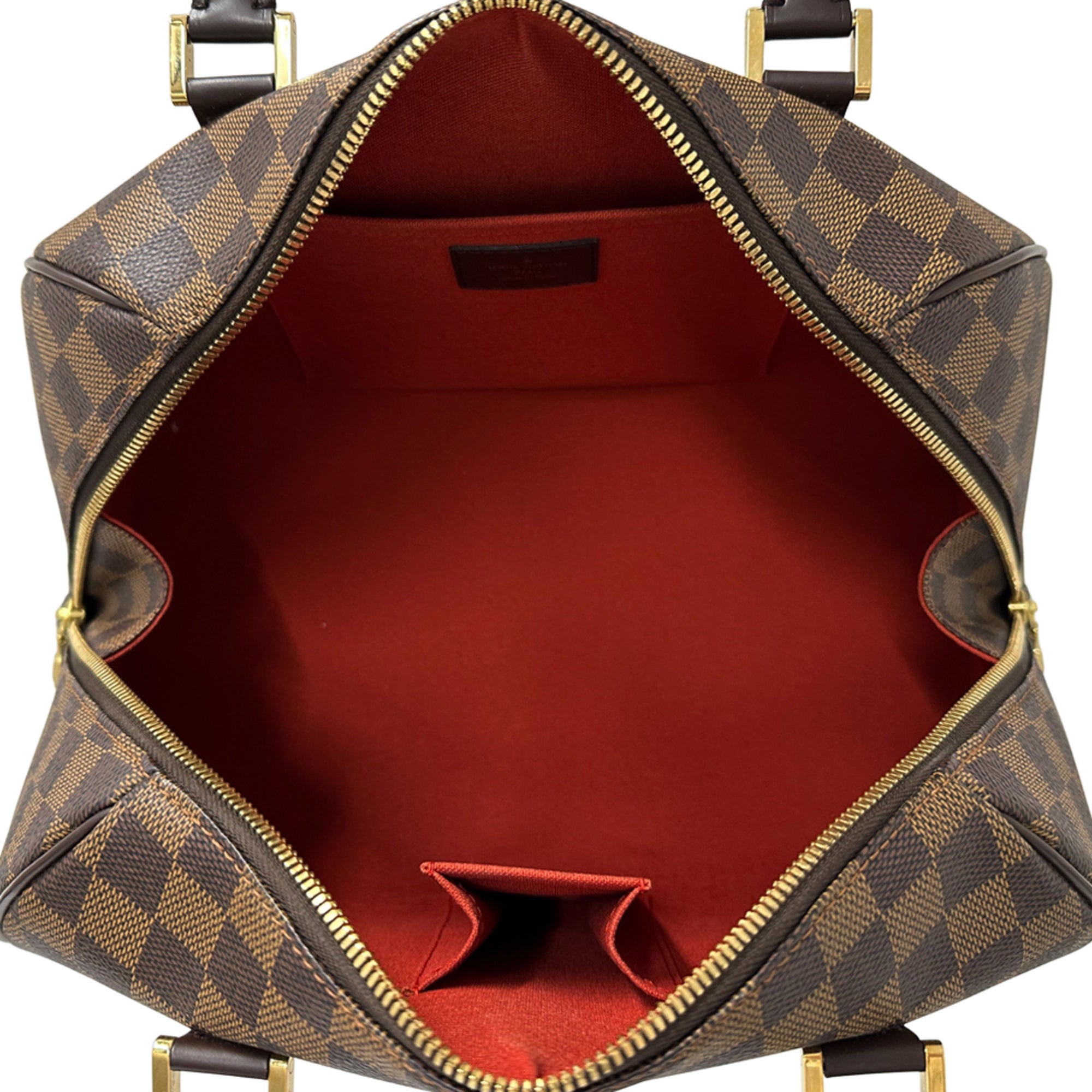 Louis Vuitton Brown Damier Canvas Ebene Damier Canvas Handbag (Pre-Owned)