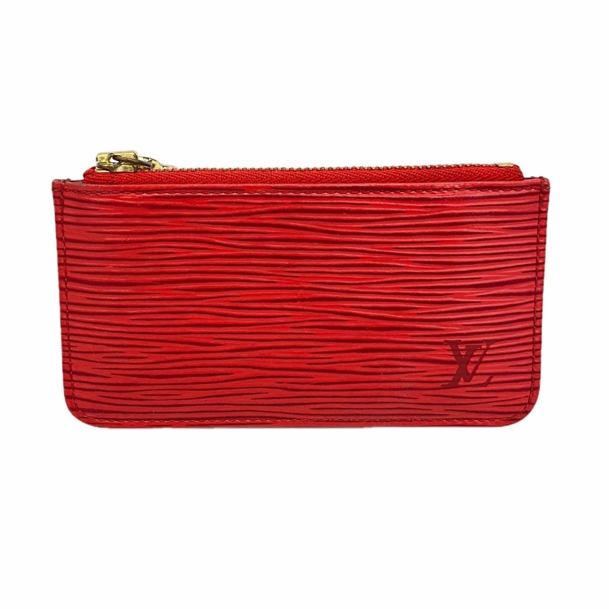 Louis Vuitton Castilian Red Coin Purse/Coin Case (Pre-Owned)