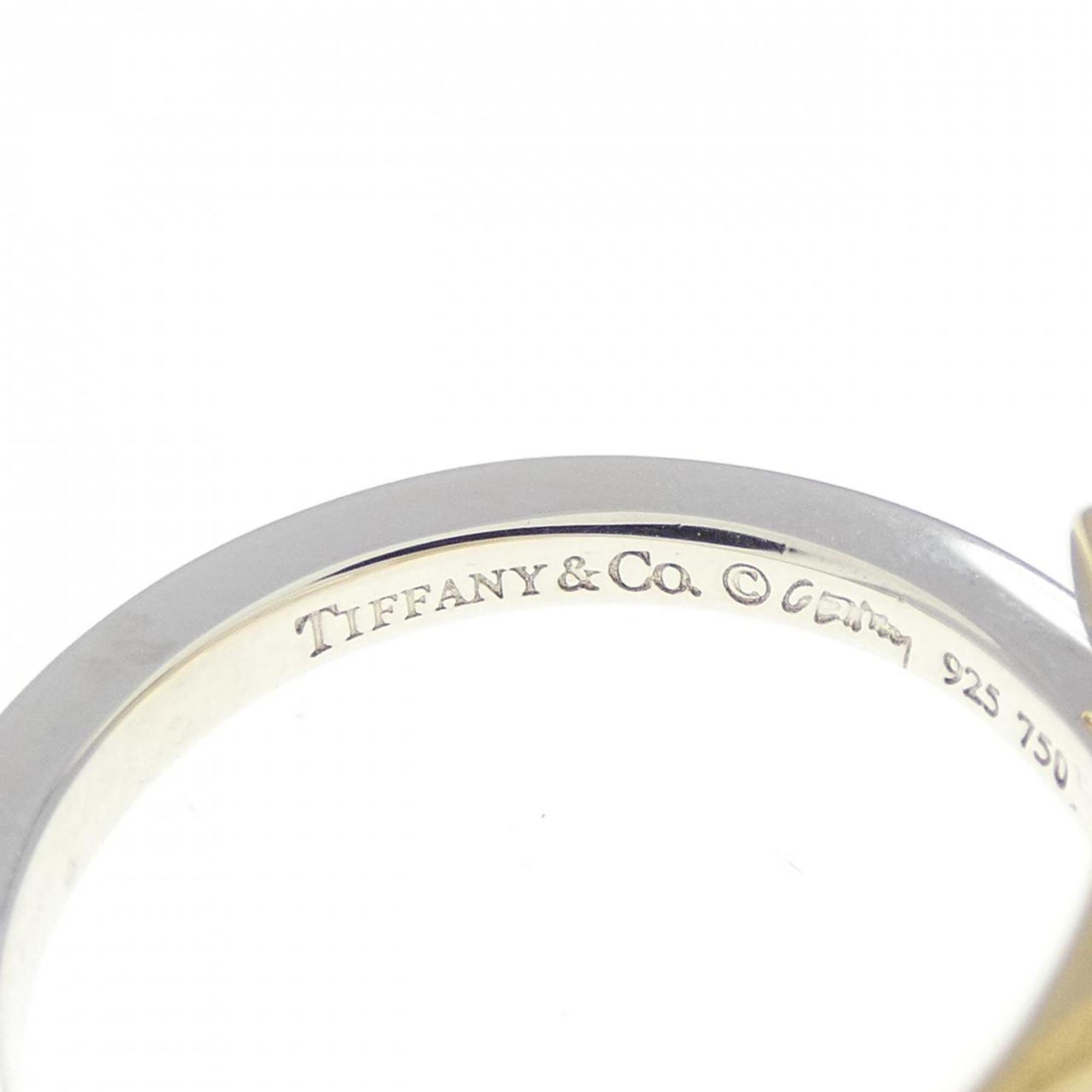 Tiffany Yellow Gold (18K) Silver 925 Band Ring (Pre-Owned)