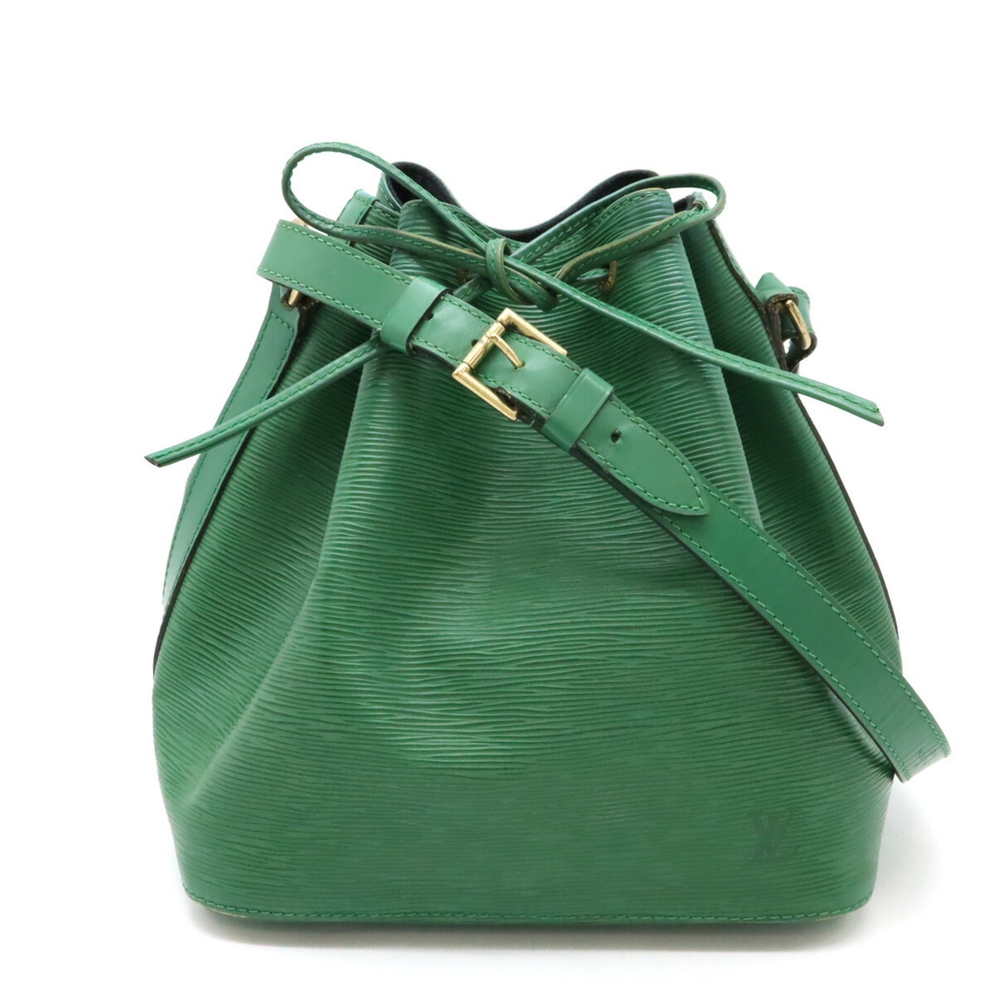Louis Vuitton Borneo Green Shoulder Bag (Pre-Owned)