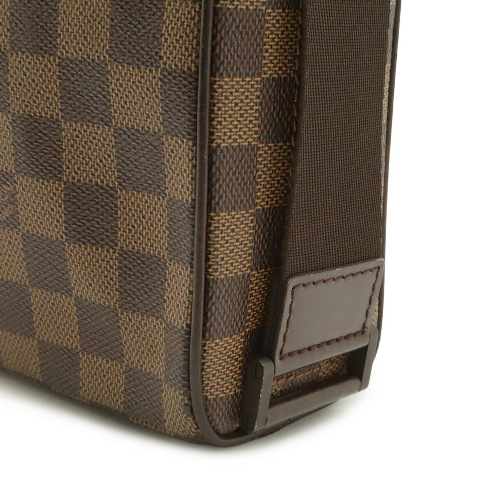Louis Vuitton Brown Damier Canvas Pvc Pochette Shoulder Bag (Pre-Owned)