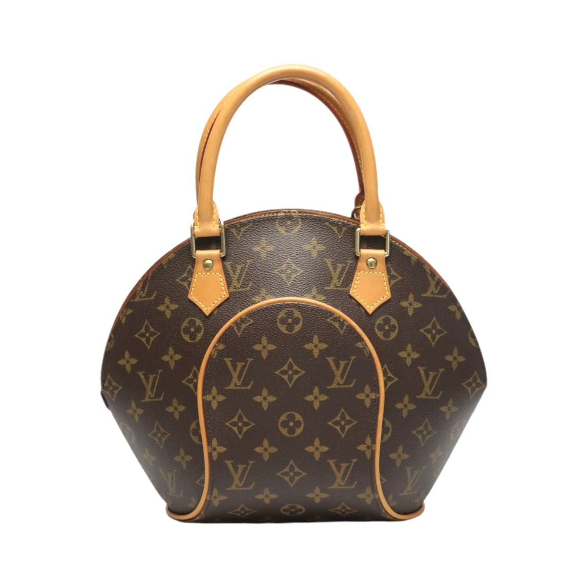 Louis Vuitton Brown Monogram Canvas Handbag (Pre-Owned)