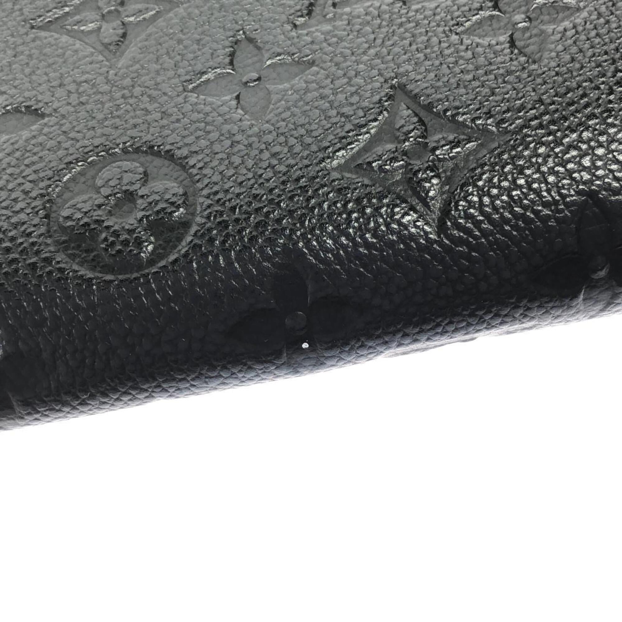 Louis Vuitton Black Leather Pochette Pouch Shoulder Bag (Pre-Owned)