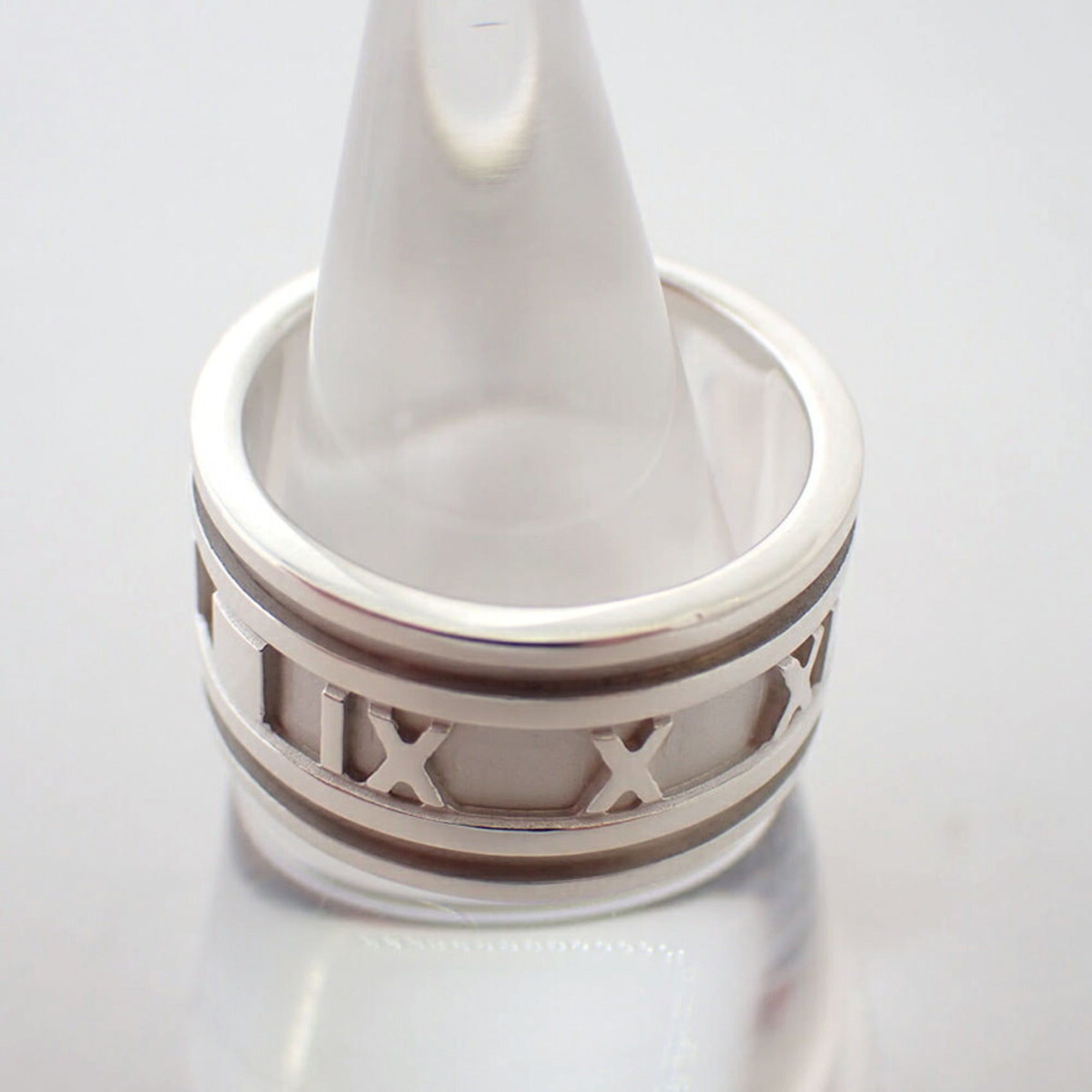Tiffany Sterling Silver 925 Band Ring (Pre-Owned)
