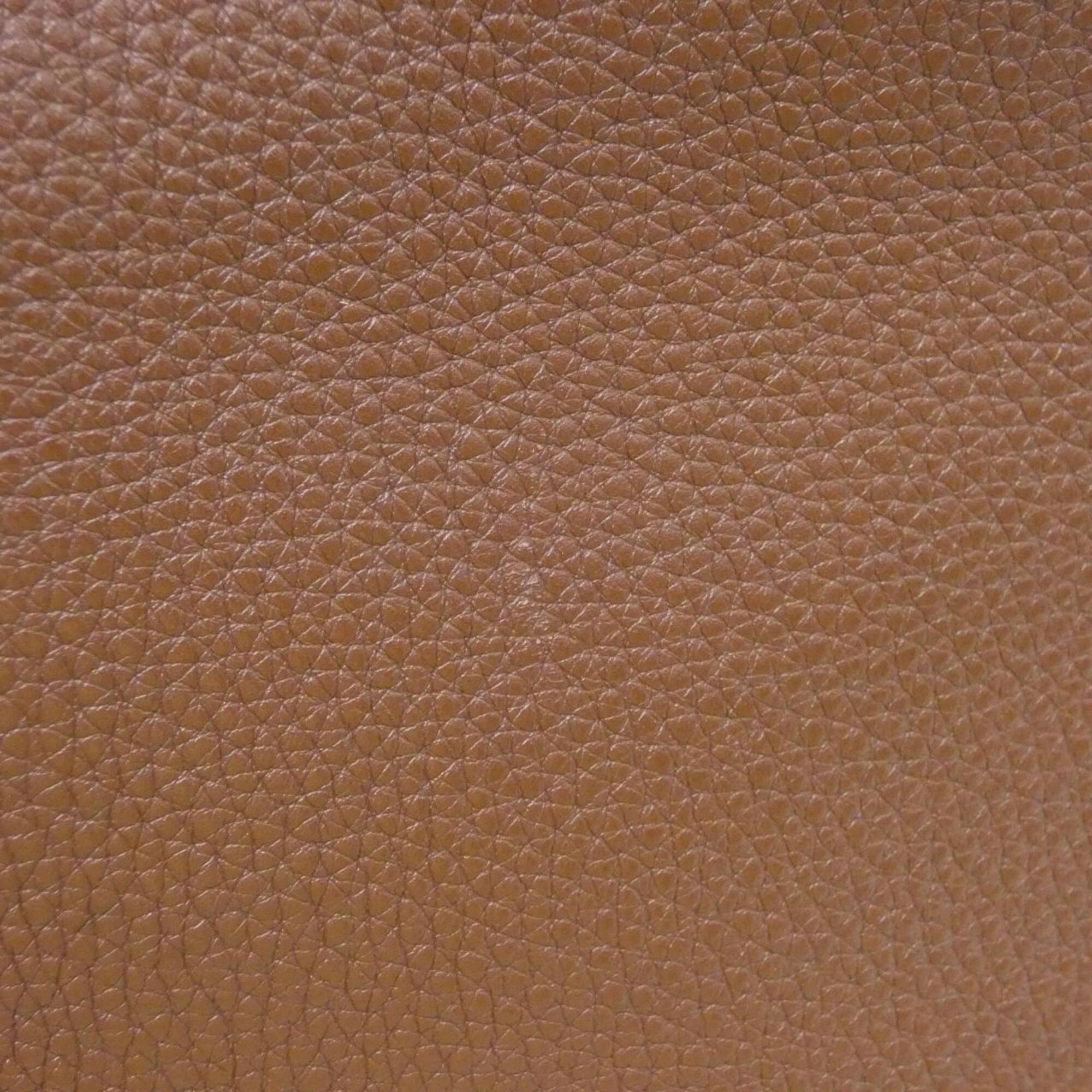 Fendi Brown Leather Handbag Pouch (Pre-Owned)