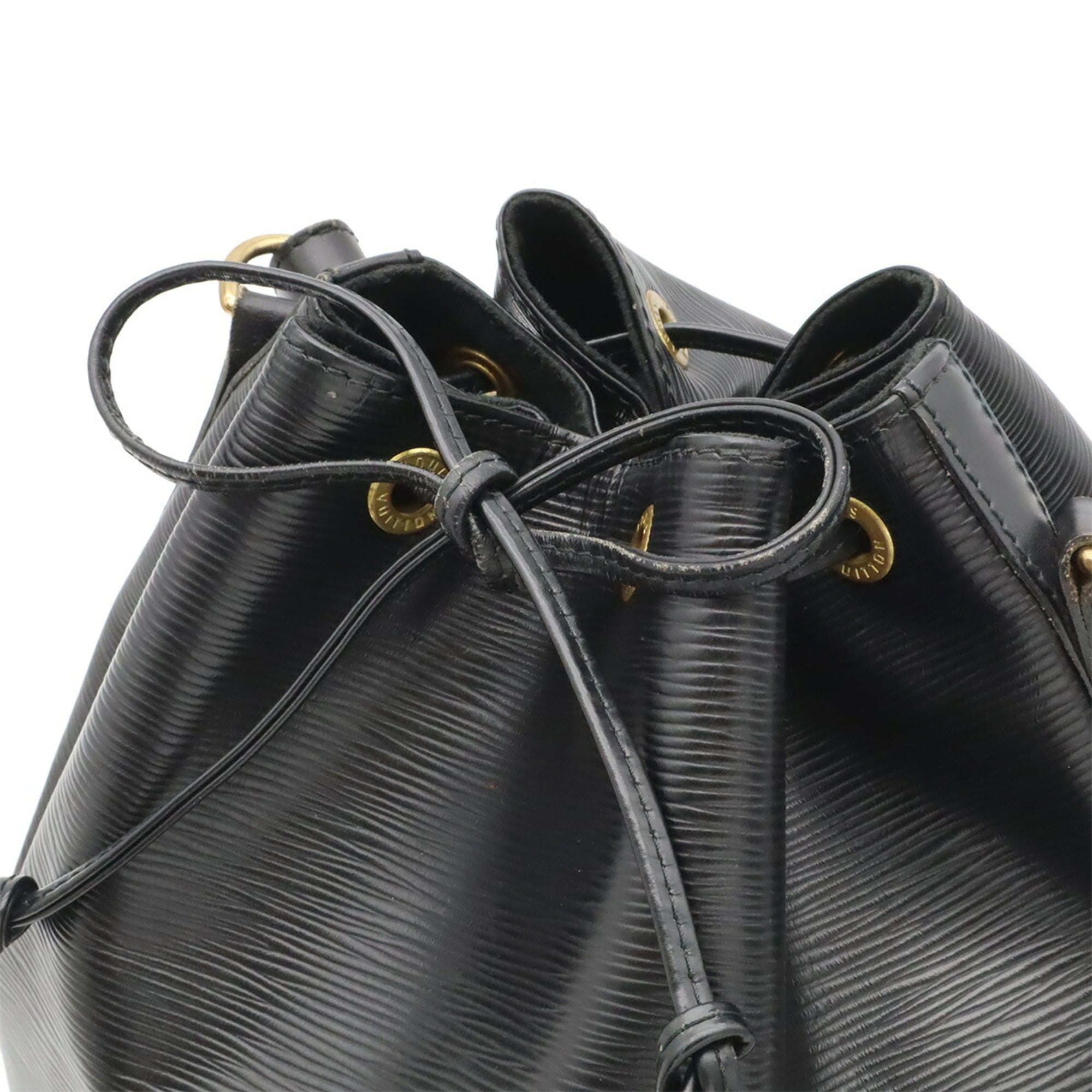 Louis Vuitton Epi Black Noir Epi Leather Shoulder Bag (Pre-Owned)