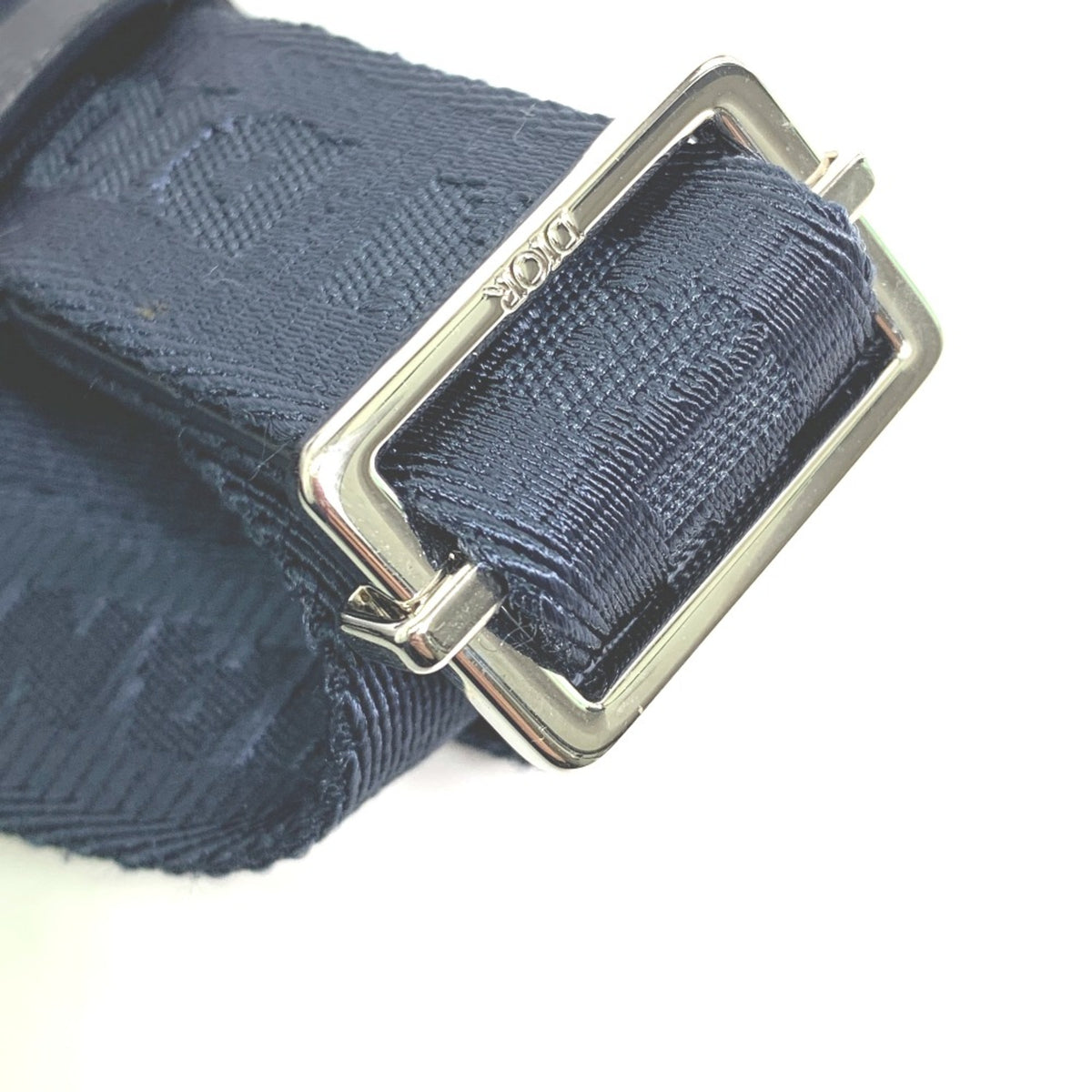 Christian Dior Gray Leather Shoulder Bag (Pre-Owned)