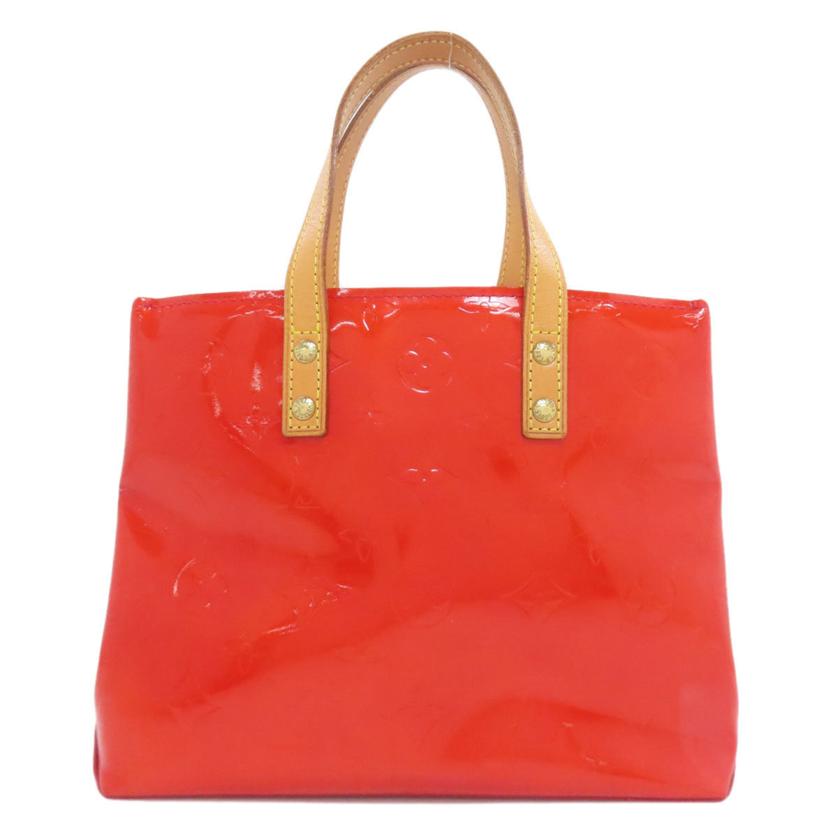 Louis Vuitton Vernis Red Color Vernis Handbag (Pre-Owned)