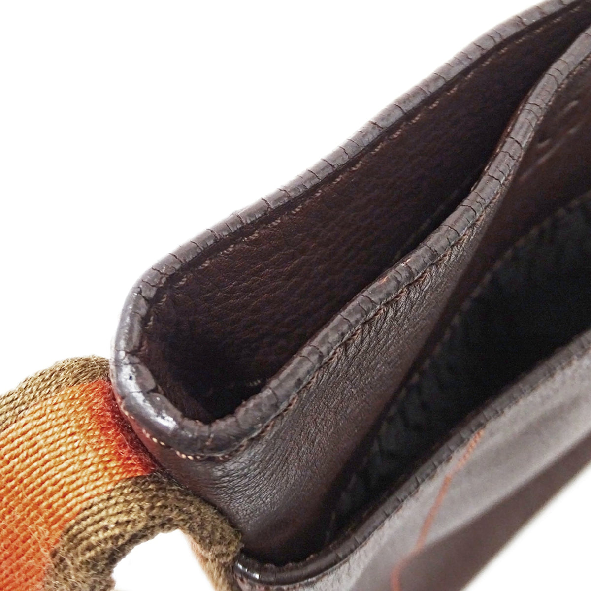 Loewe Brown Leather Handbag Shoulder Bag (Pre-Owned)