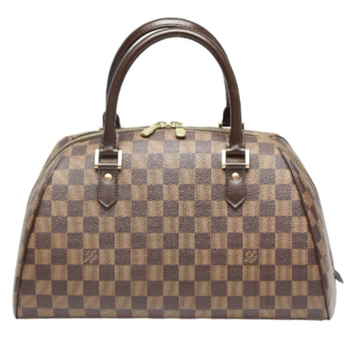 Louis Vuitton Brown Damier Canvas Handbag (Pre-Owned)