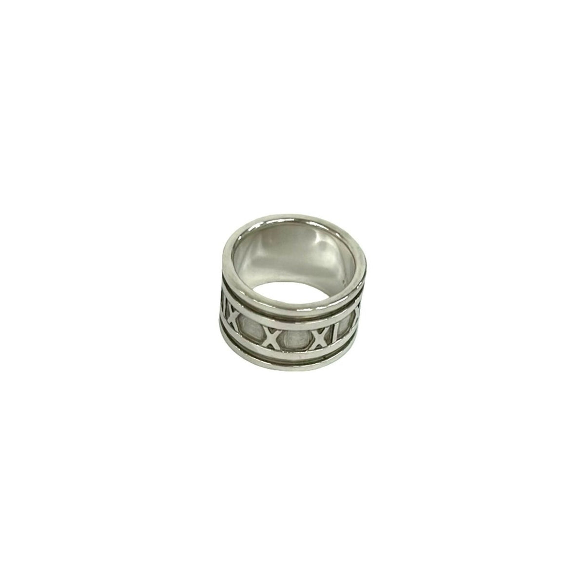 Tiffany Silver Silver 925 Band Ring (Pre-Owned)