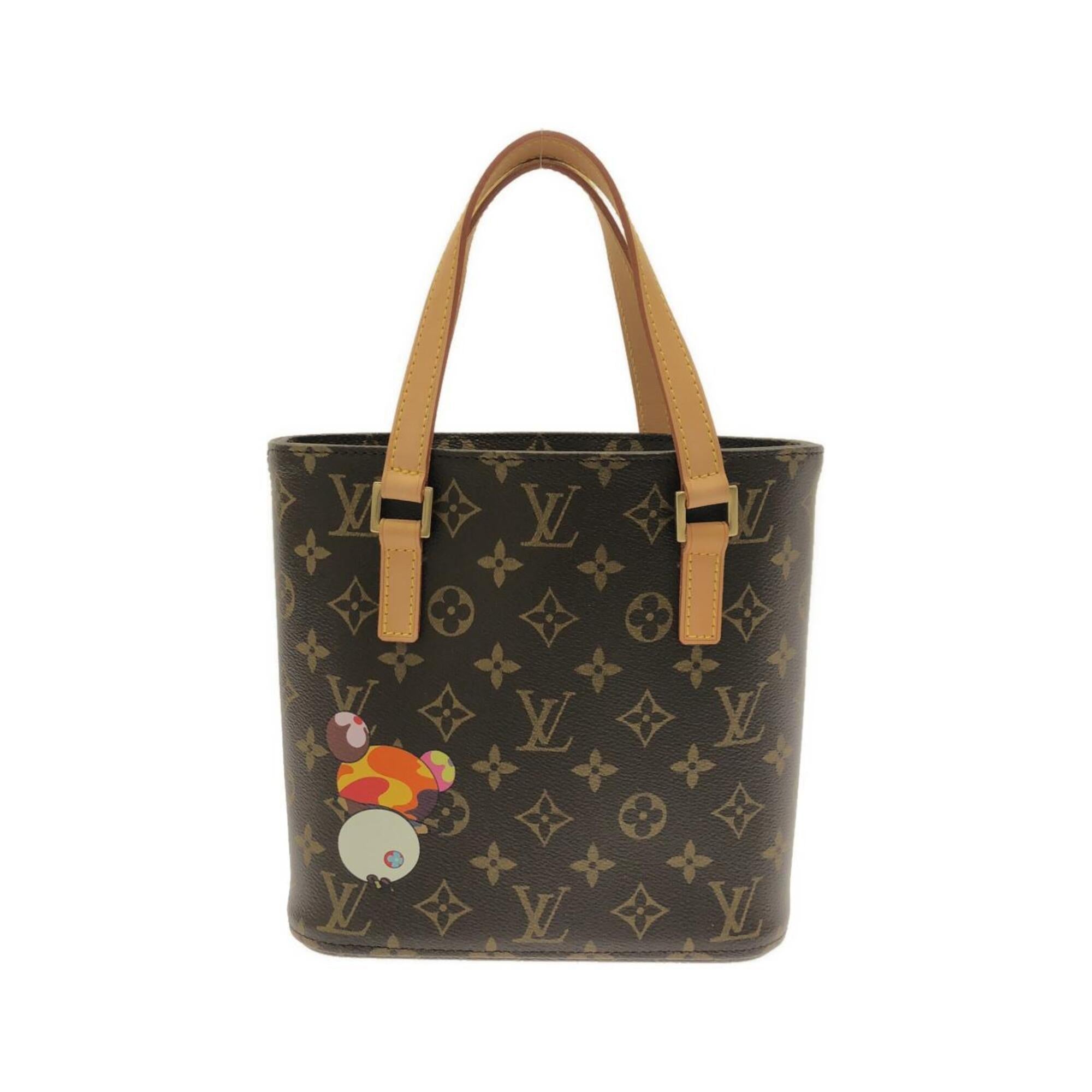 Louis Vuitton Marron Coated Canvas Handbag (Pre-Owned)