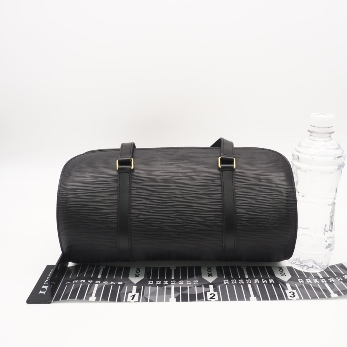 Louis Vuitton Epi Black Noir Leather Handbag (Pre-Owned)
