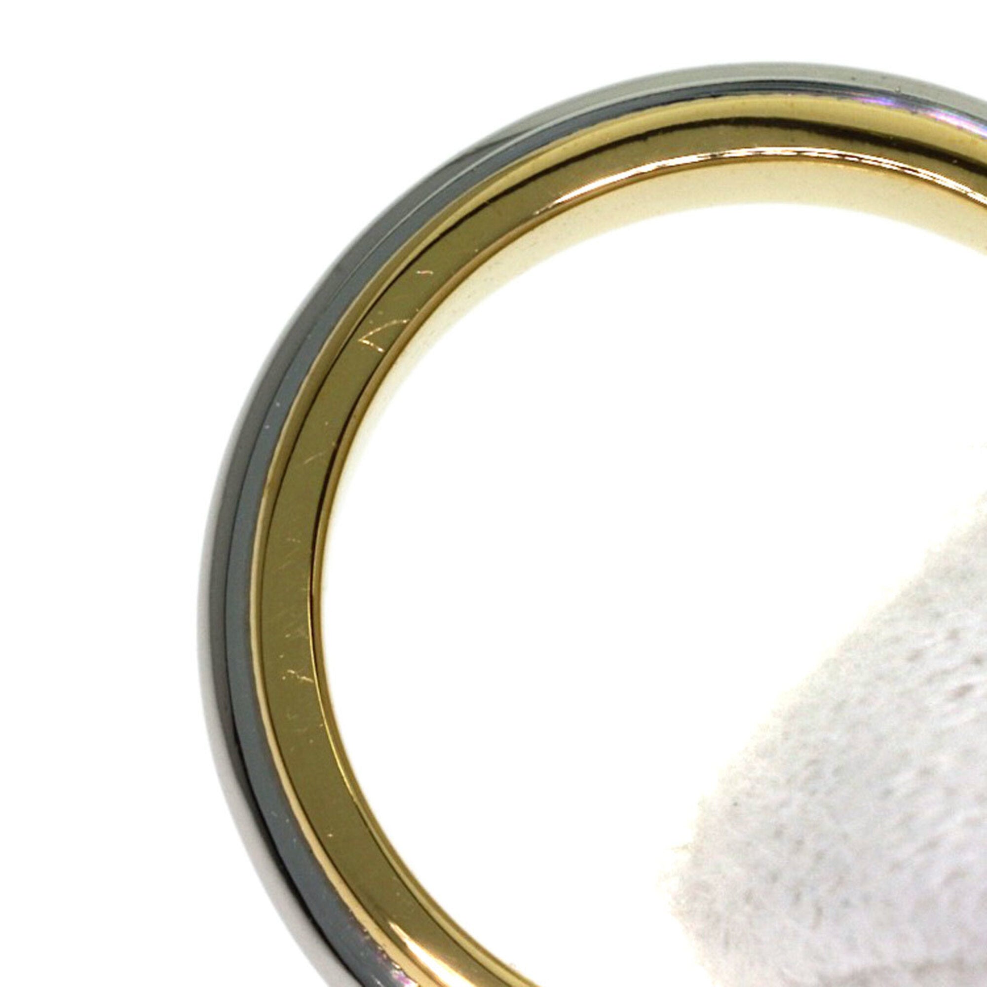 Tiffany Yellow Gold (18K) Platinum 950 Band Ring (Pre-Owned)