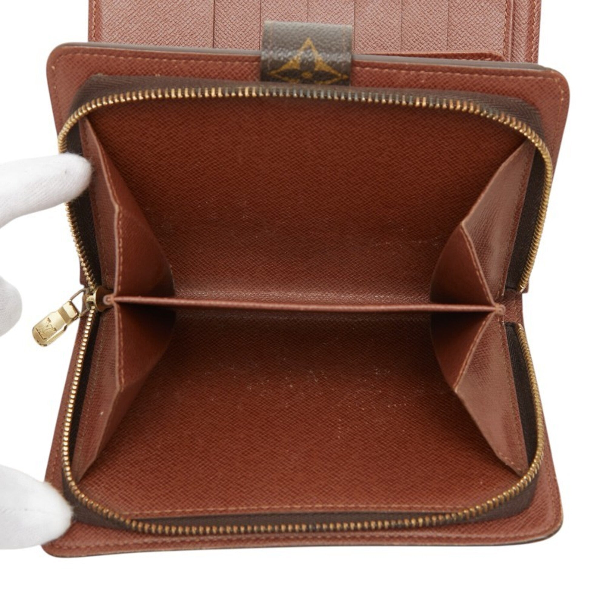 Louis Vuitton Brown Monogram Monogram Wallet (Bi-Fold) (Pre-Owned)