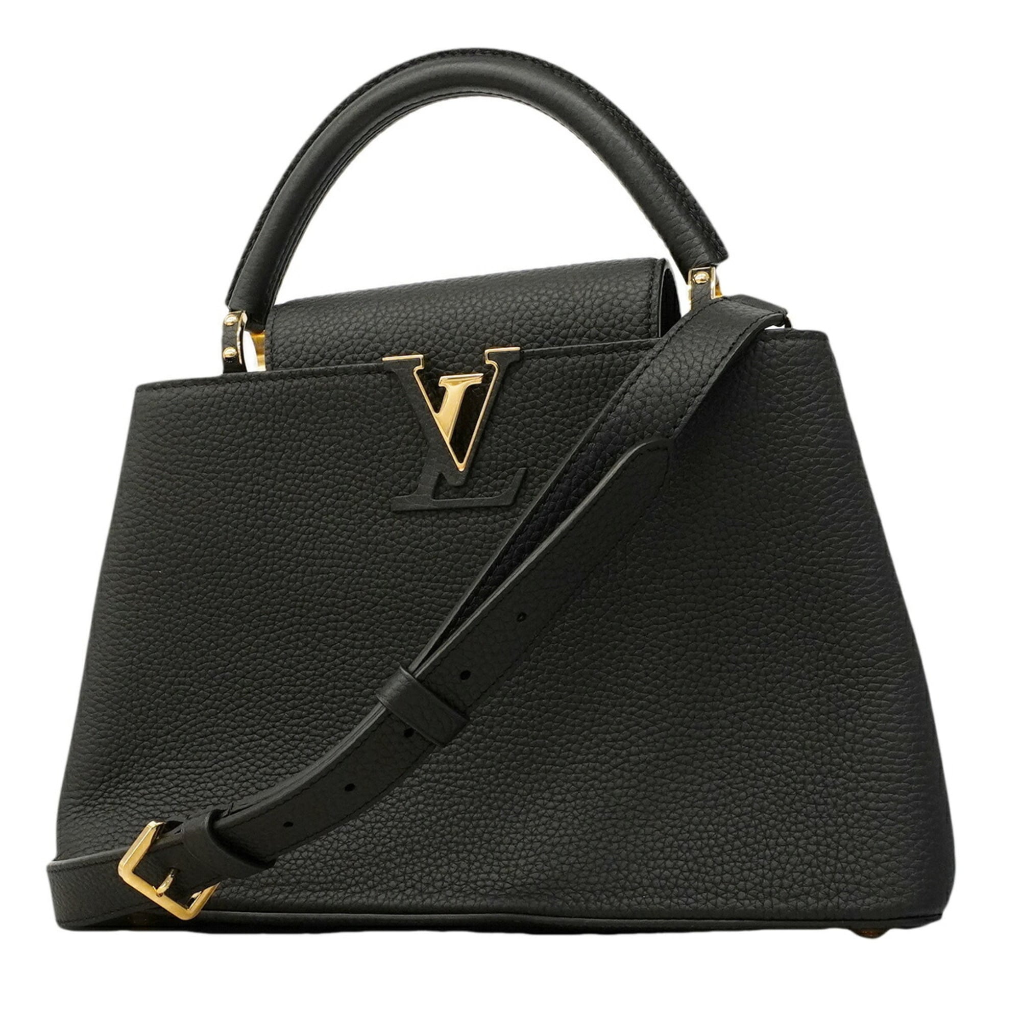 Louis Vuitton Black Handbag (Pre-Owned)