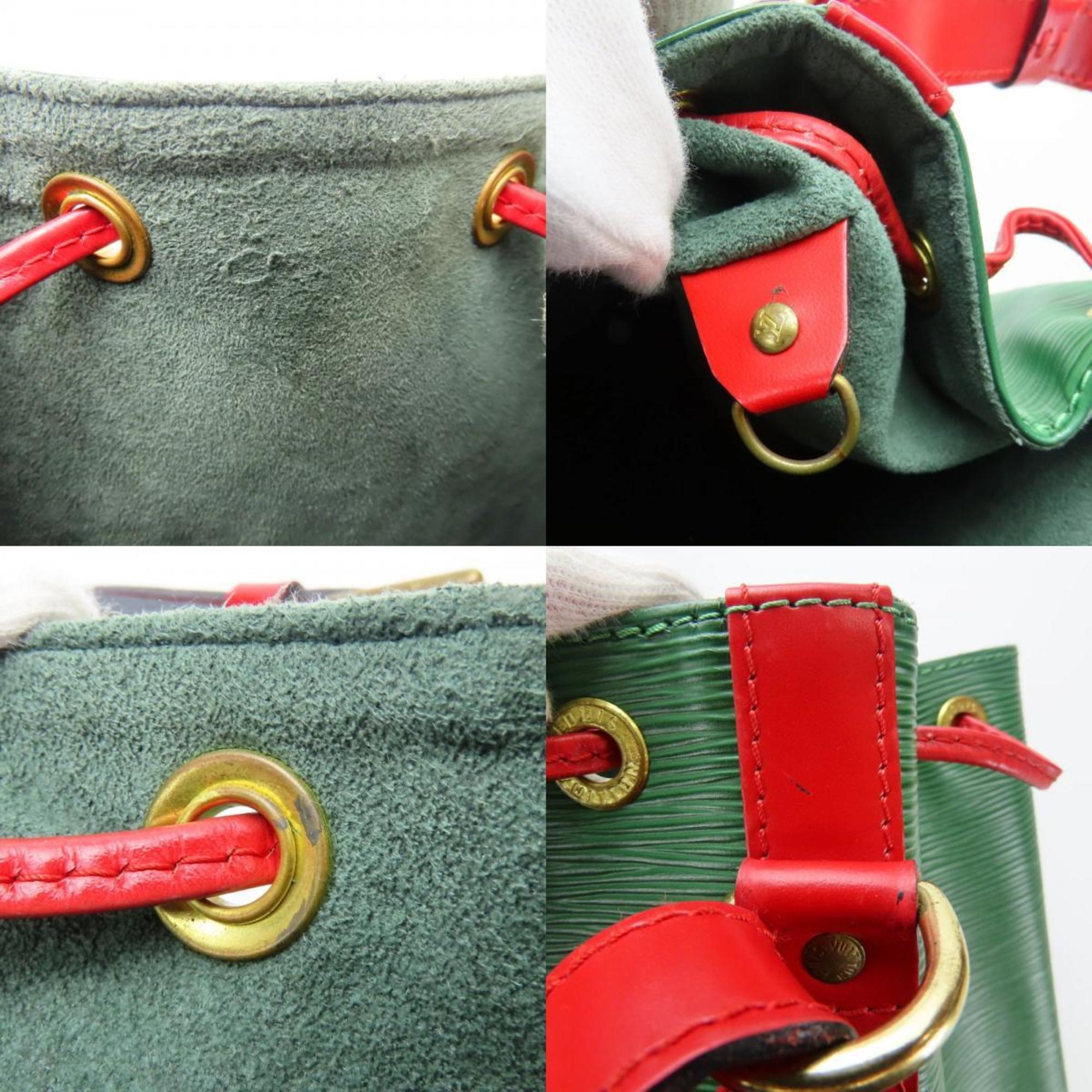Louis Vuitton Epi Green Red Color Epi Leather Shoulder Bag (Pre-Owned)