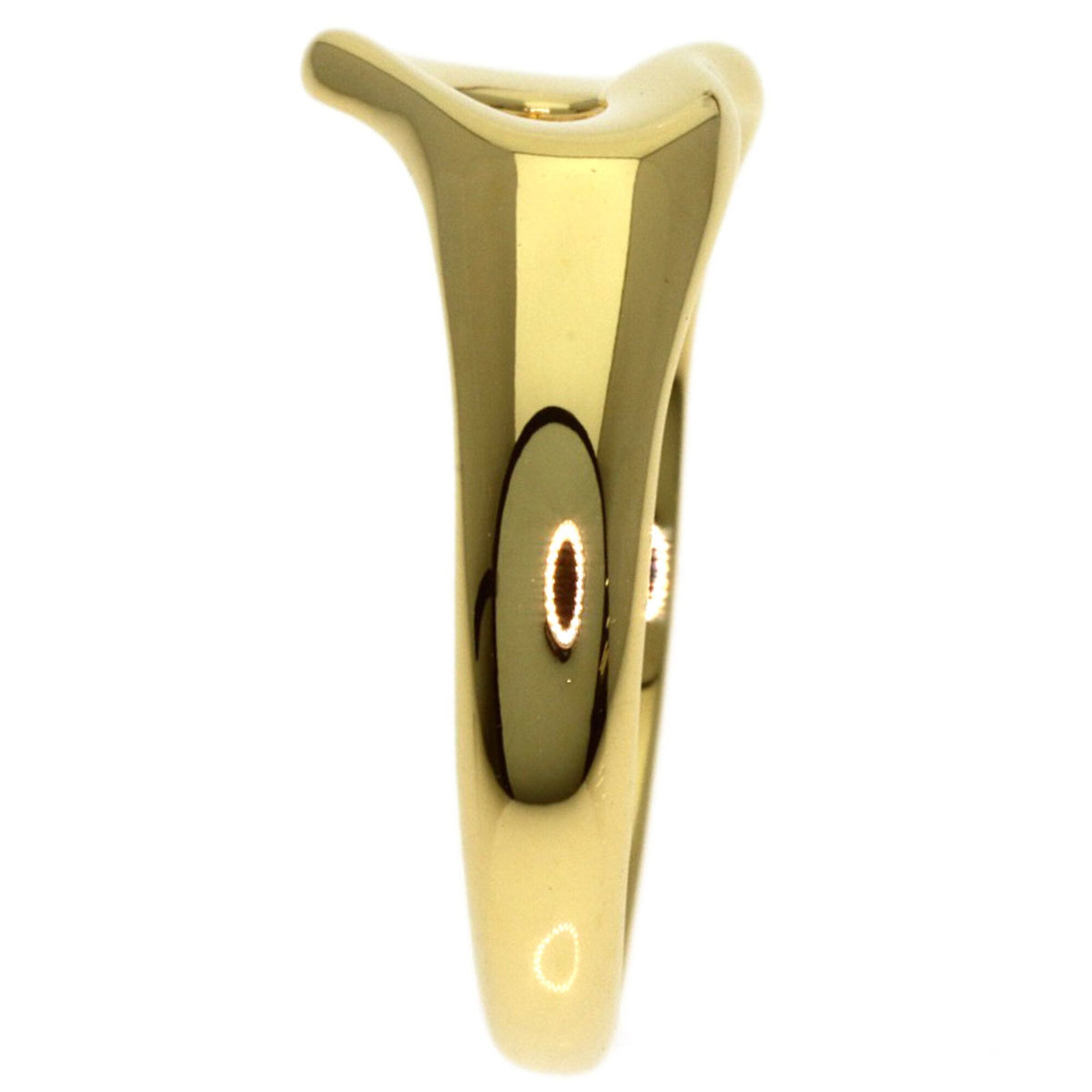 Tiffany Open Heart Yellow Band Ring (Pre-Owned)