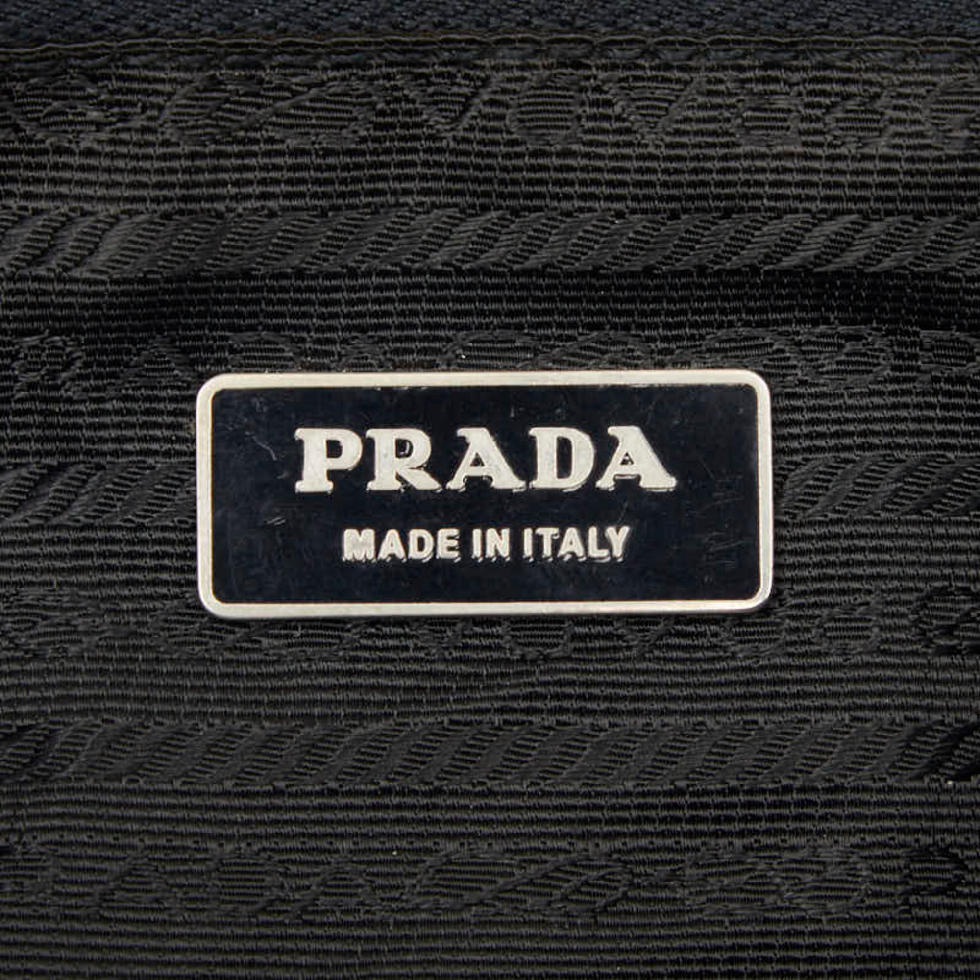 Prada Black Nylon Shoulder Bag (Pre-Owned)