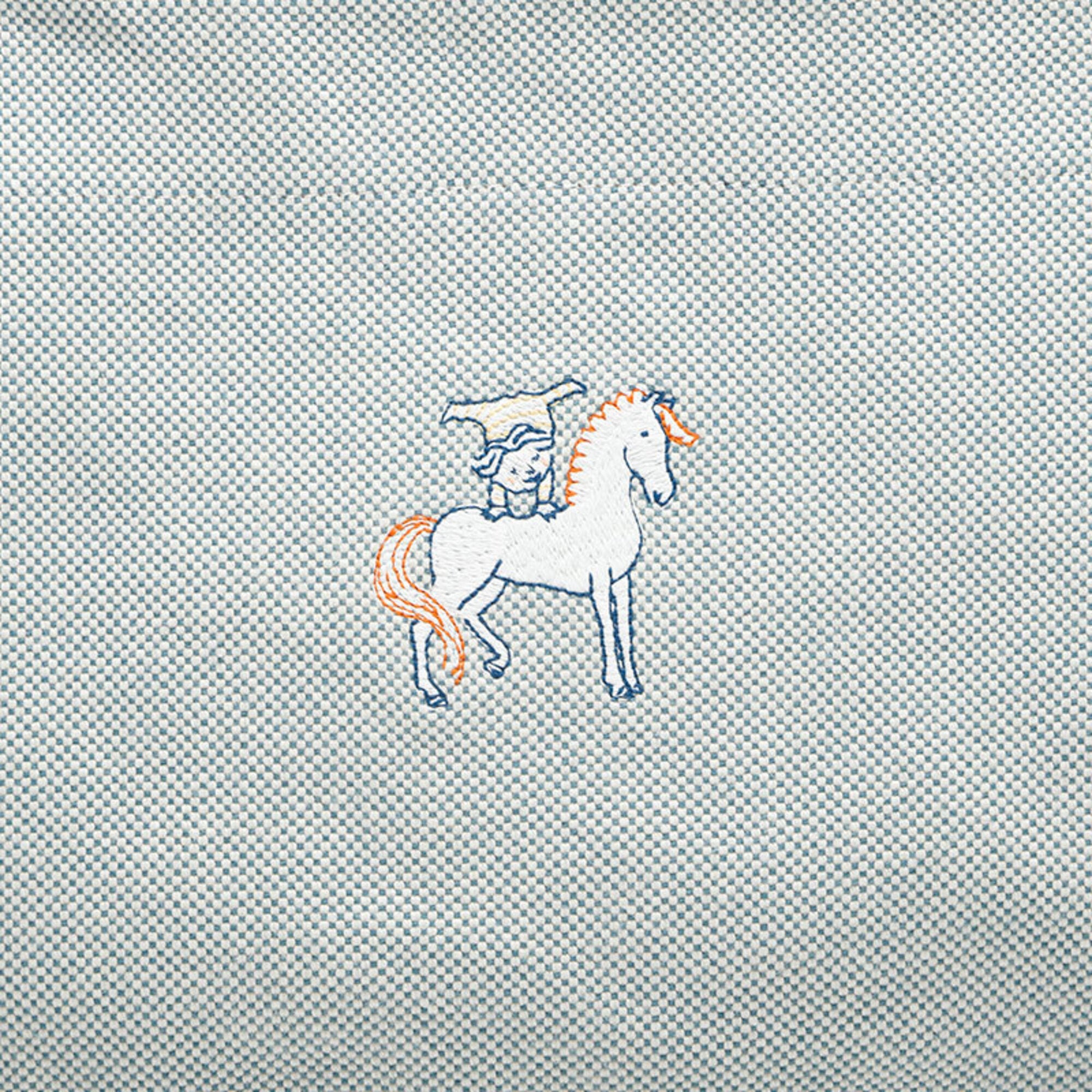 Hermes Blue Tote Bag (Pre-Owned)