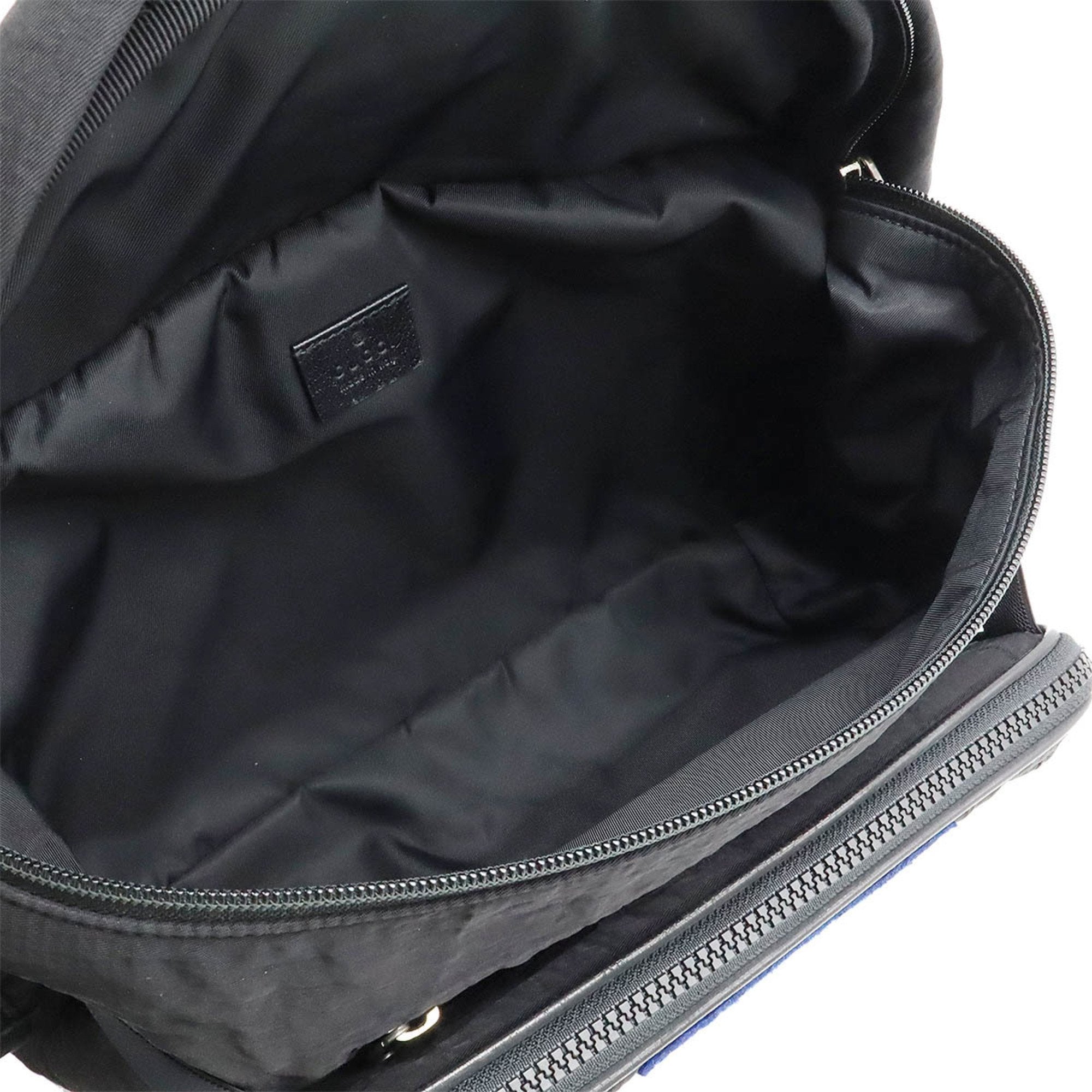 Gucci Black Nylon Backpack Fanny Pack (Pre-Owned)