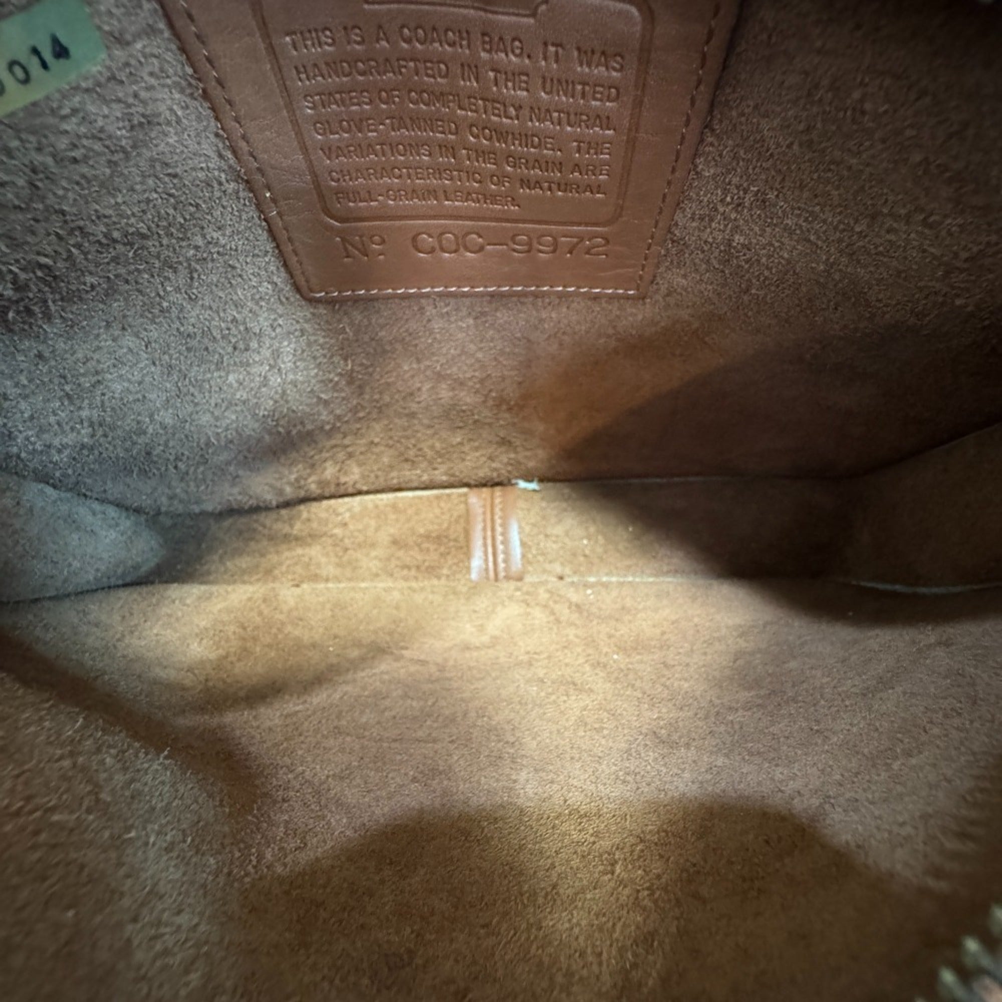 Coach Brown Leather Clutch Bag (Pre-Owned)