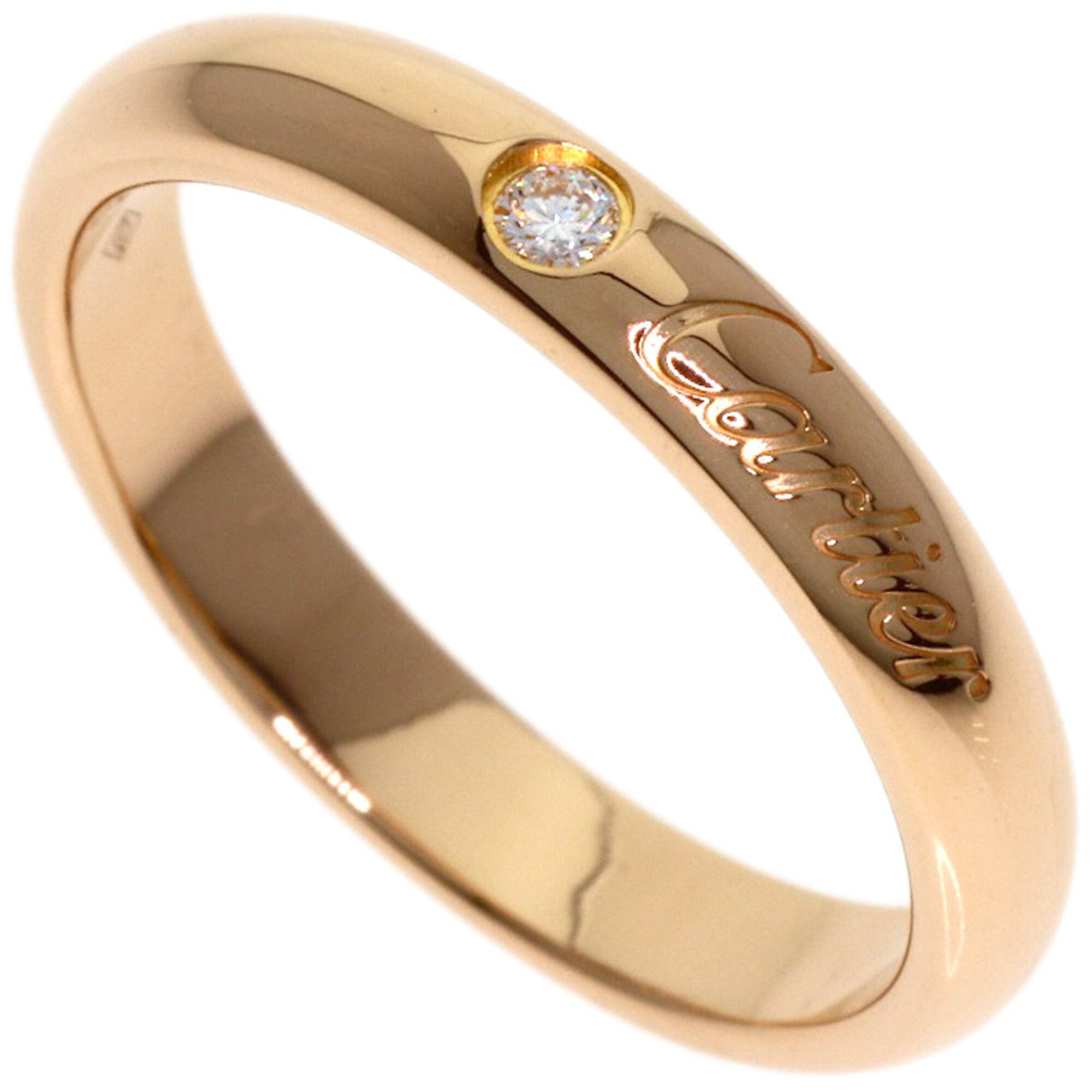 Cartier Pink Gold (18K) Band Ring (Pre-Owned)