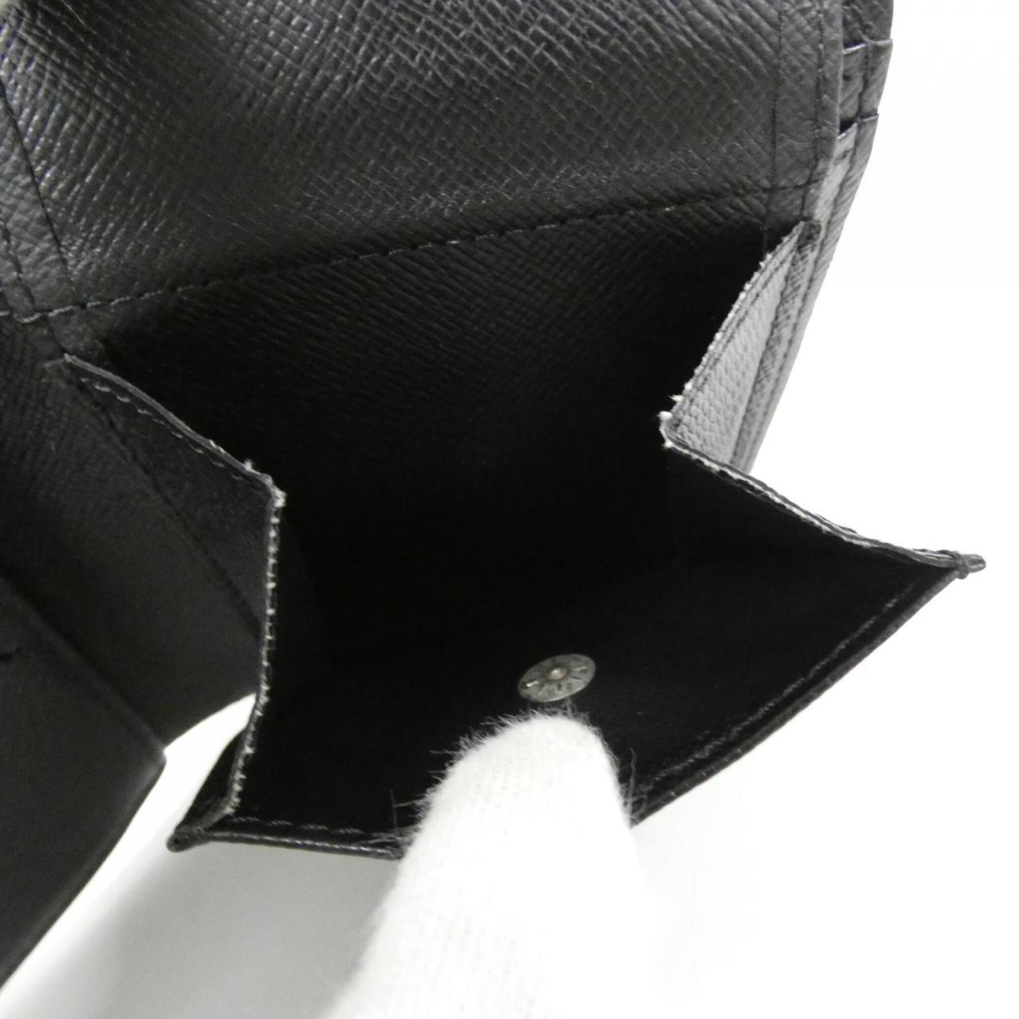 Louis Vuitton Dark Gray Graphite Coated Canvas Wallet (Bi-Fold) (Pre-Owned)