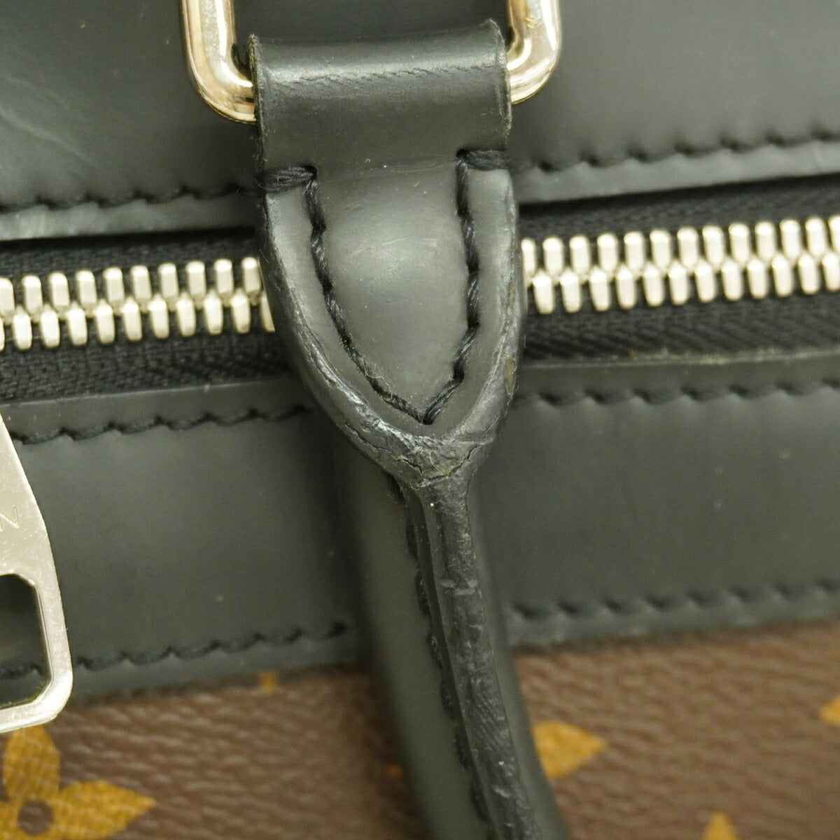 Louis Vuitton Black Brown Briefcase (Pre-Owned)