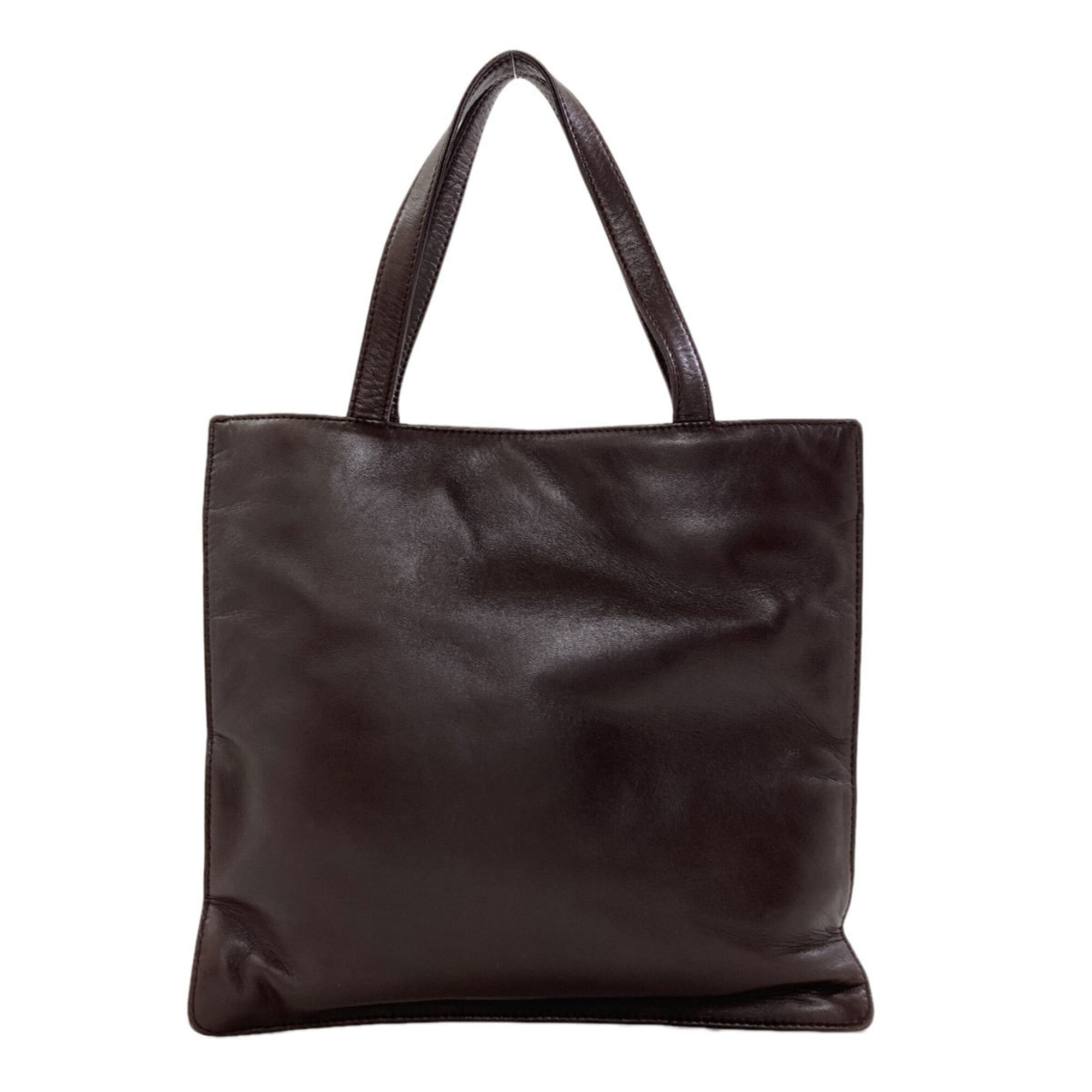 Loewe Dark Brown Leather Handbag (Pre-Owned)