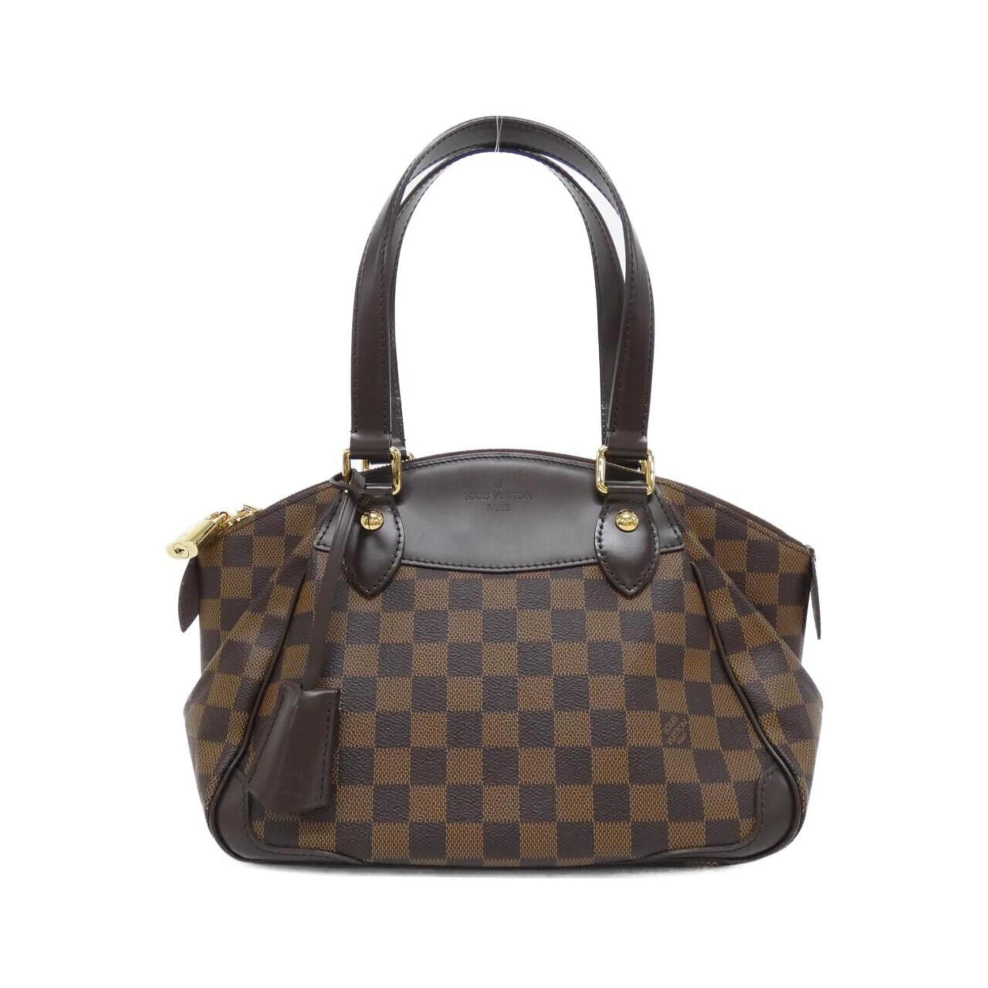 Louis Vuitton Brown Coated Canvas Handbag (Pre-Owned)
