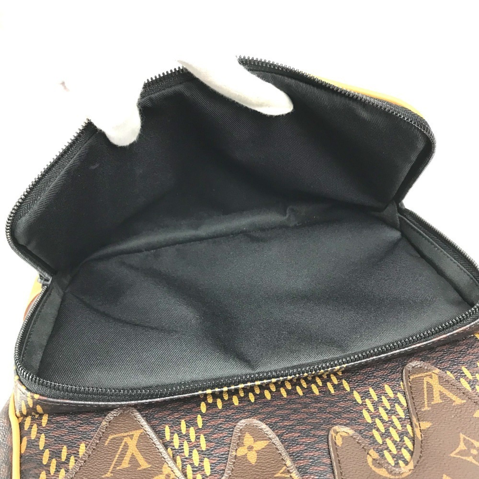 Louis Vuitton Brown Damier Canvas Damier Canvas Backpack (Pre-Owned)