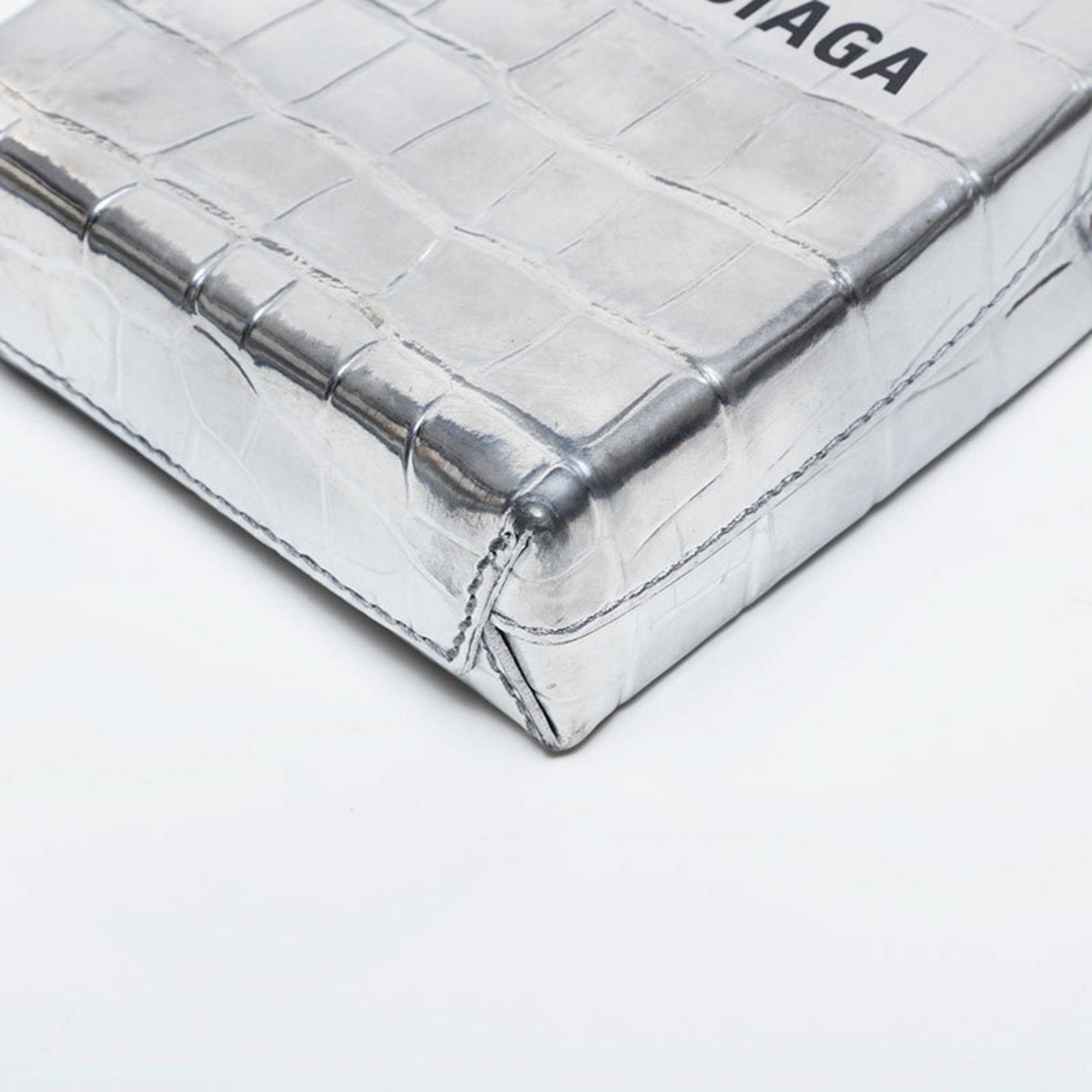 Balenciaga Silver Leather Shoulder Bag (Pre-Owned)