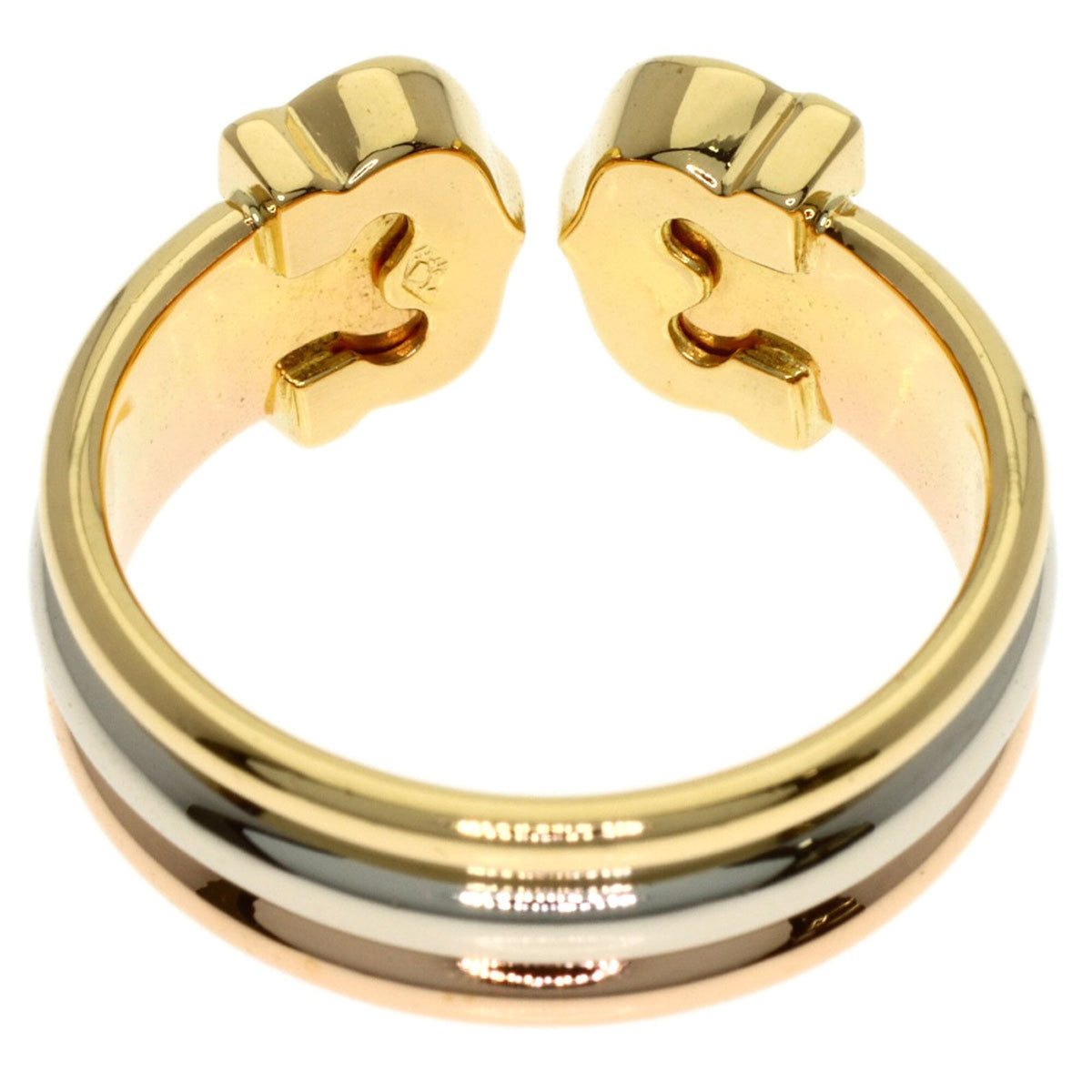 Cartier Yellow Gold (18K) Pink Gold (18K) White Gold (18K) Band Ring (Pre-Owned)
