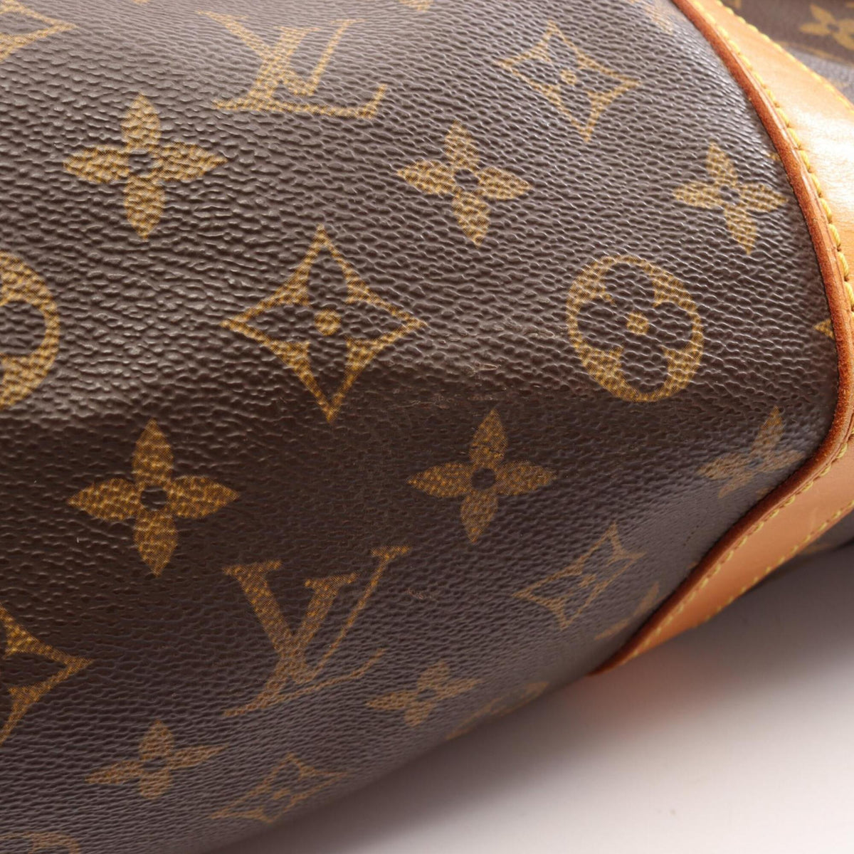 Louis Vuitton Brown Monogram Monogram Leather Boston Bag Handbag (Pre-Owned)