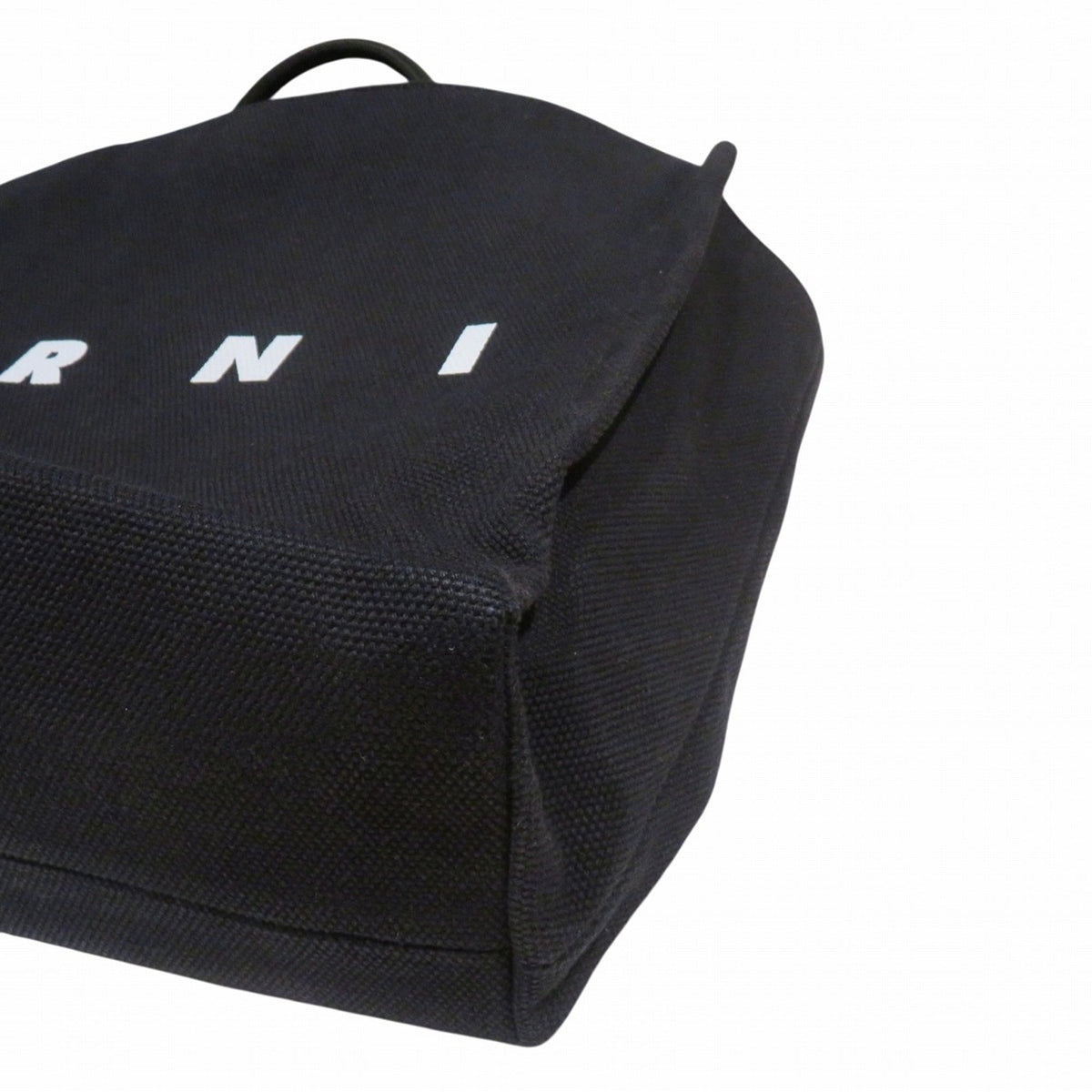 Marni Black Cotton Tote Bag (Pre-Owned)