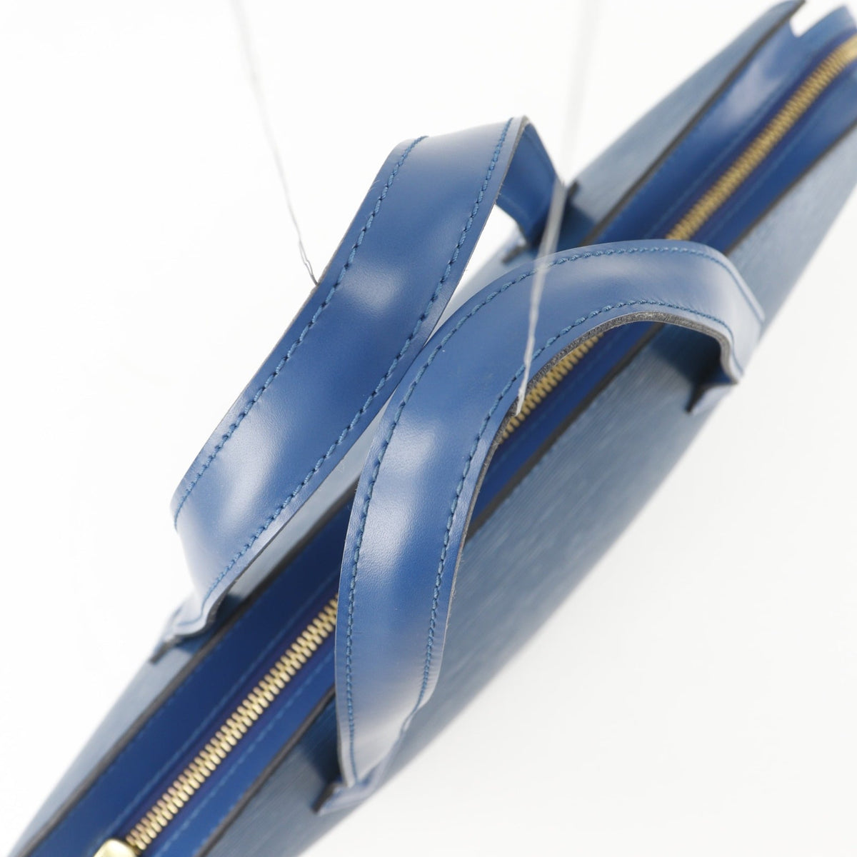 Louis Vuitton Toledo Blue Epi Leather Handbag (Pre-Owned)