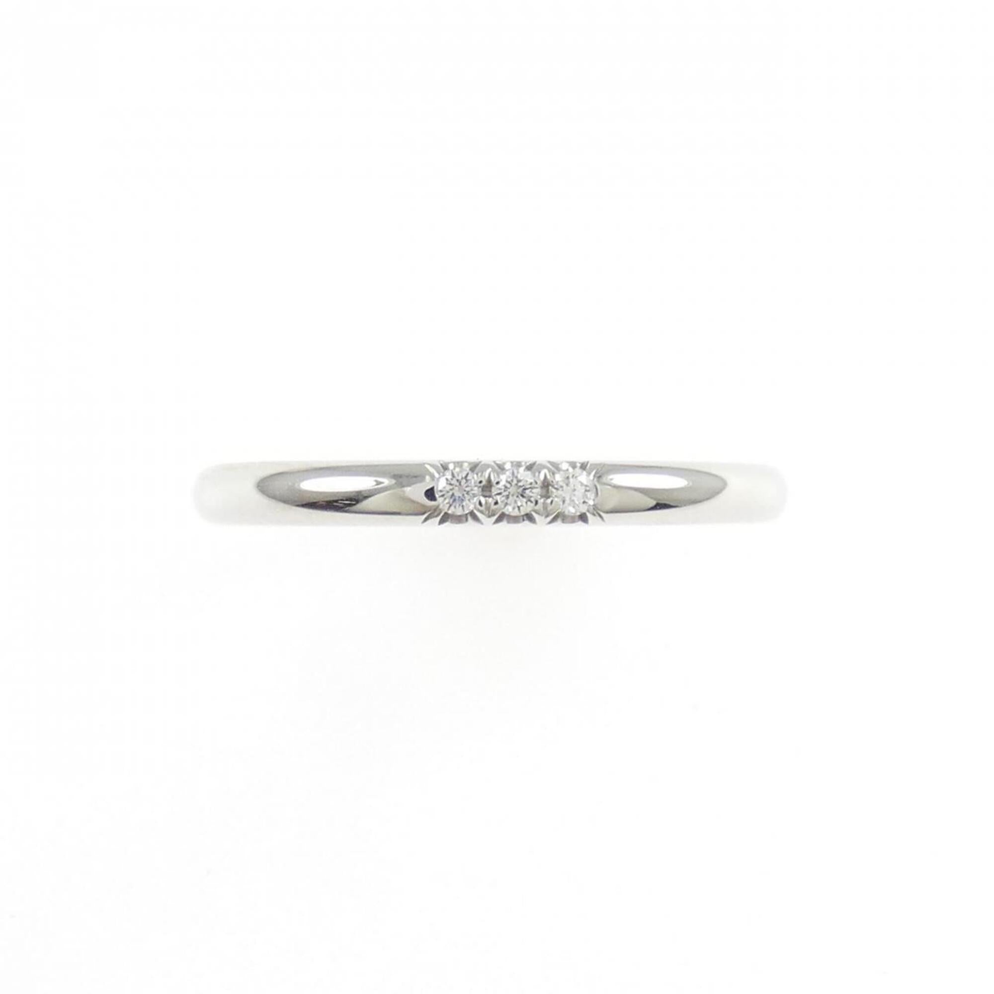 Tiffany Silver Platinum 950 Band Ring (Pre-Owned)
