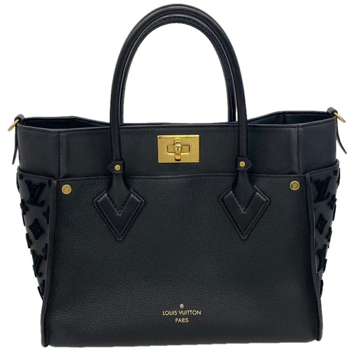 Louis Vuitton Noir Tote Bag (Pre-Owned)