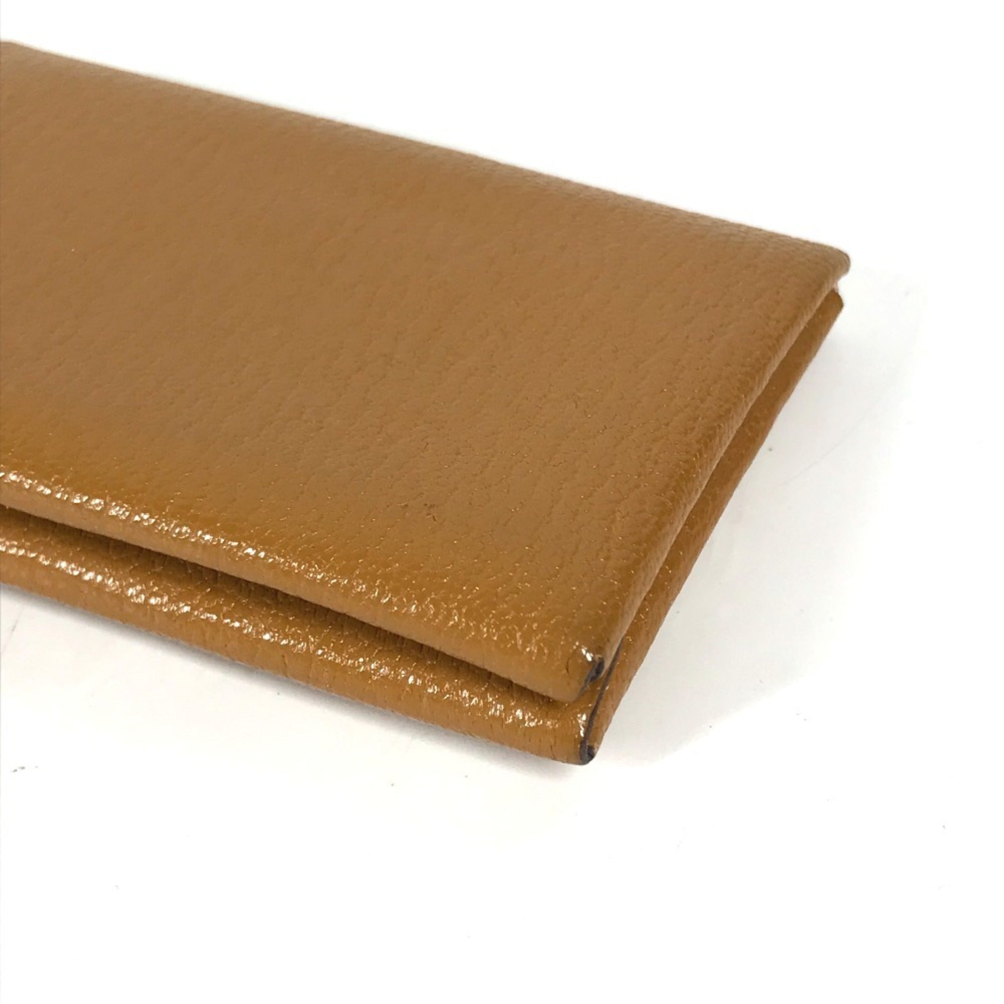 Hermes Beige Pink Chevre Leather Coin Purse/Coin Case (Pre-Owned)