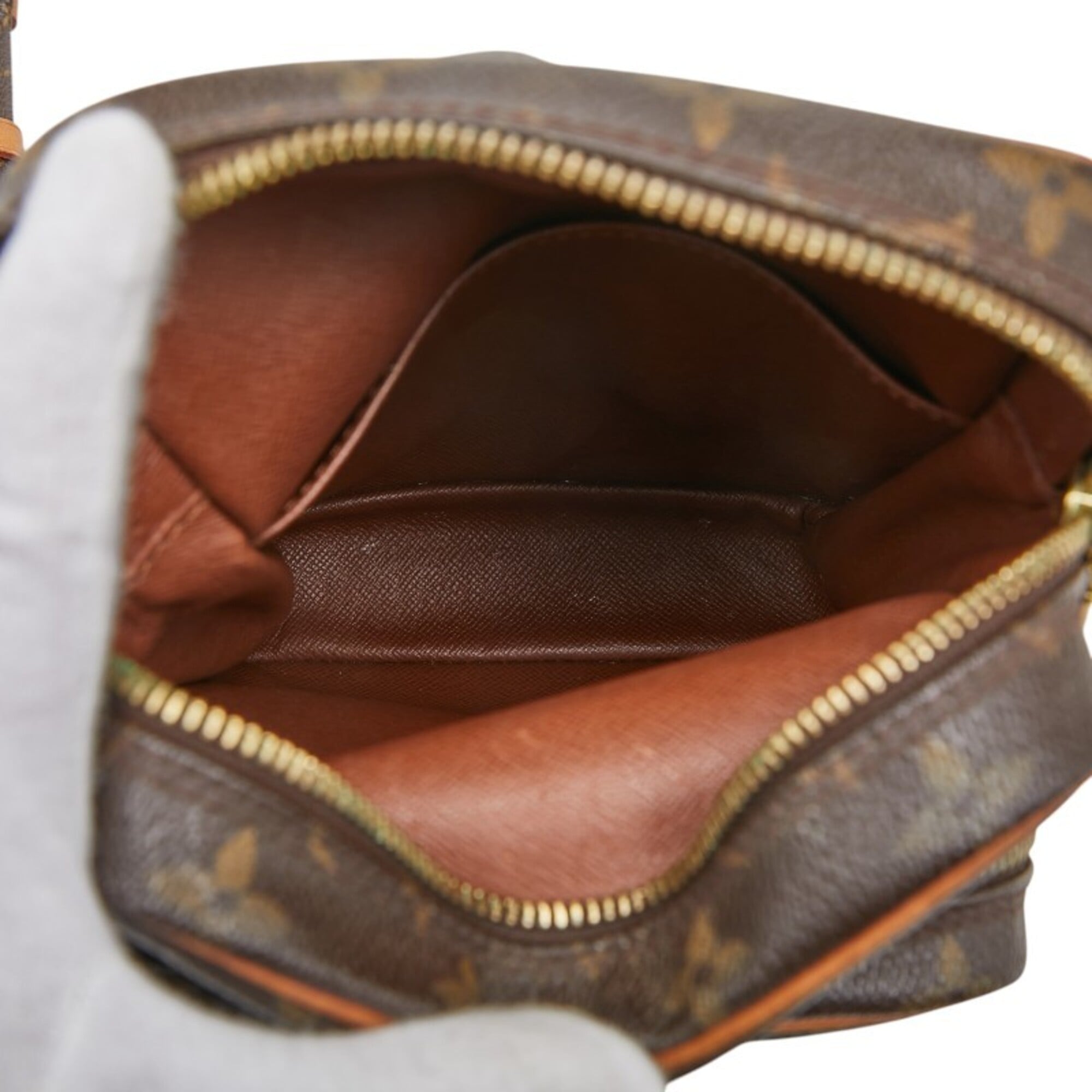 Louis Vuitton Monogram Brown Pvc Leather Shoulder Bag (Pre-Owned)