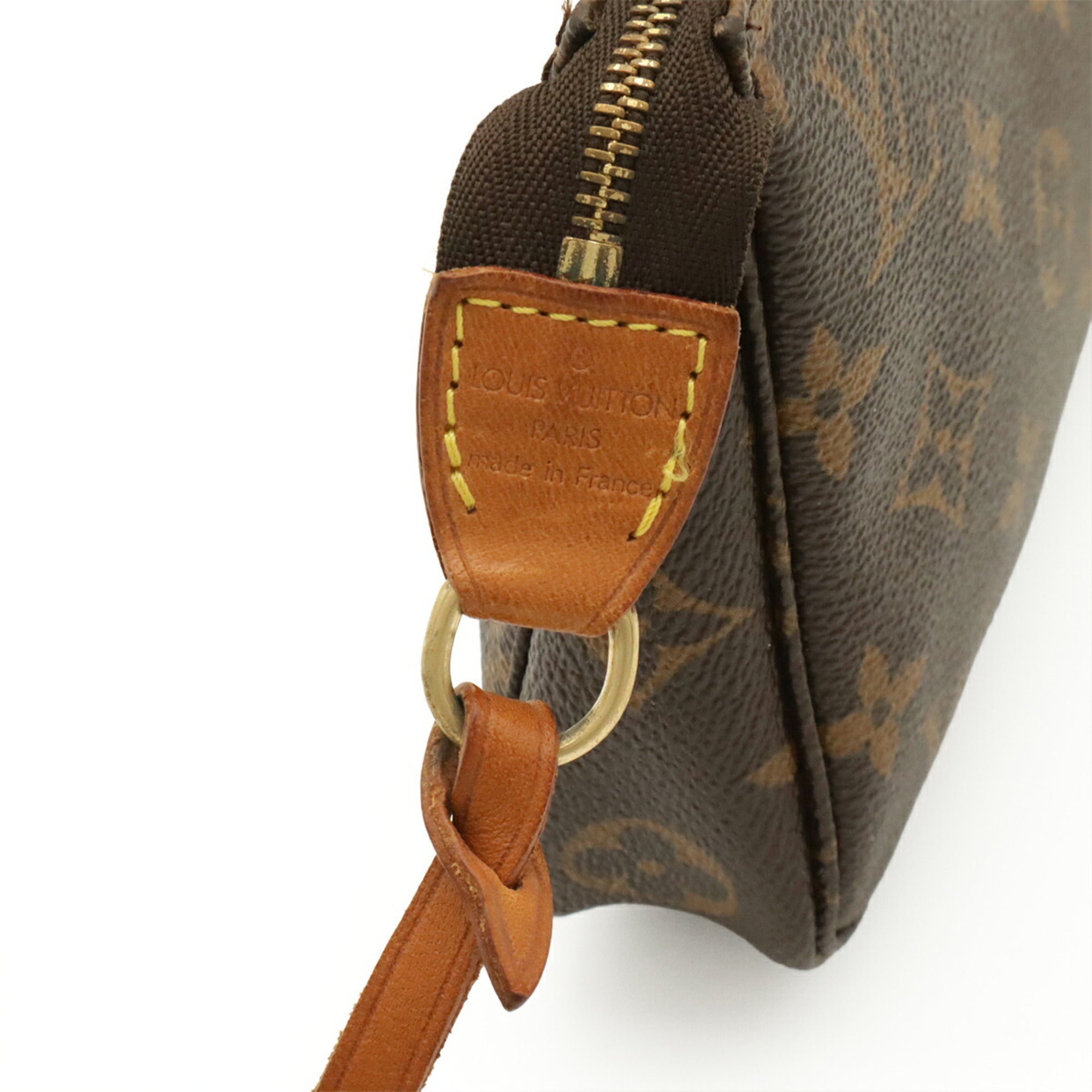Louis Vuitton Brown Monogram Monogram Handbag Pochette Pouch (Pre-Owned)