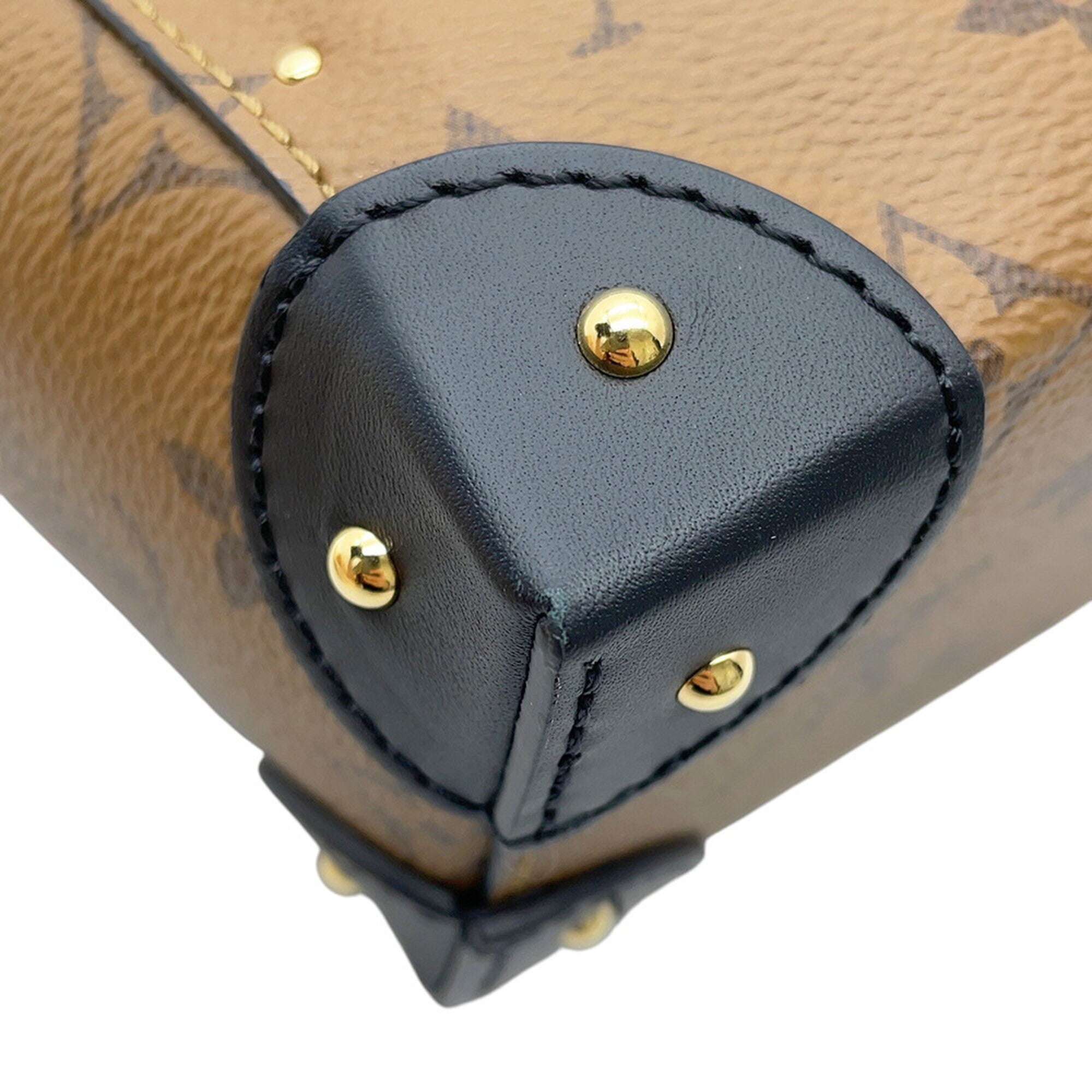Louis Vuitton Monogram Reverse Beige Monogram Reverse Handbag Shoulder Bag (Pre-Owned)