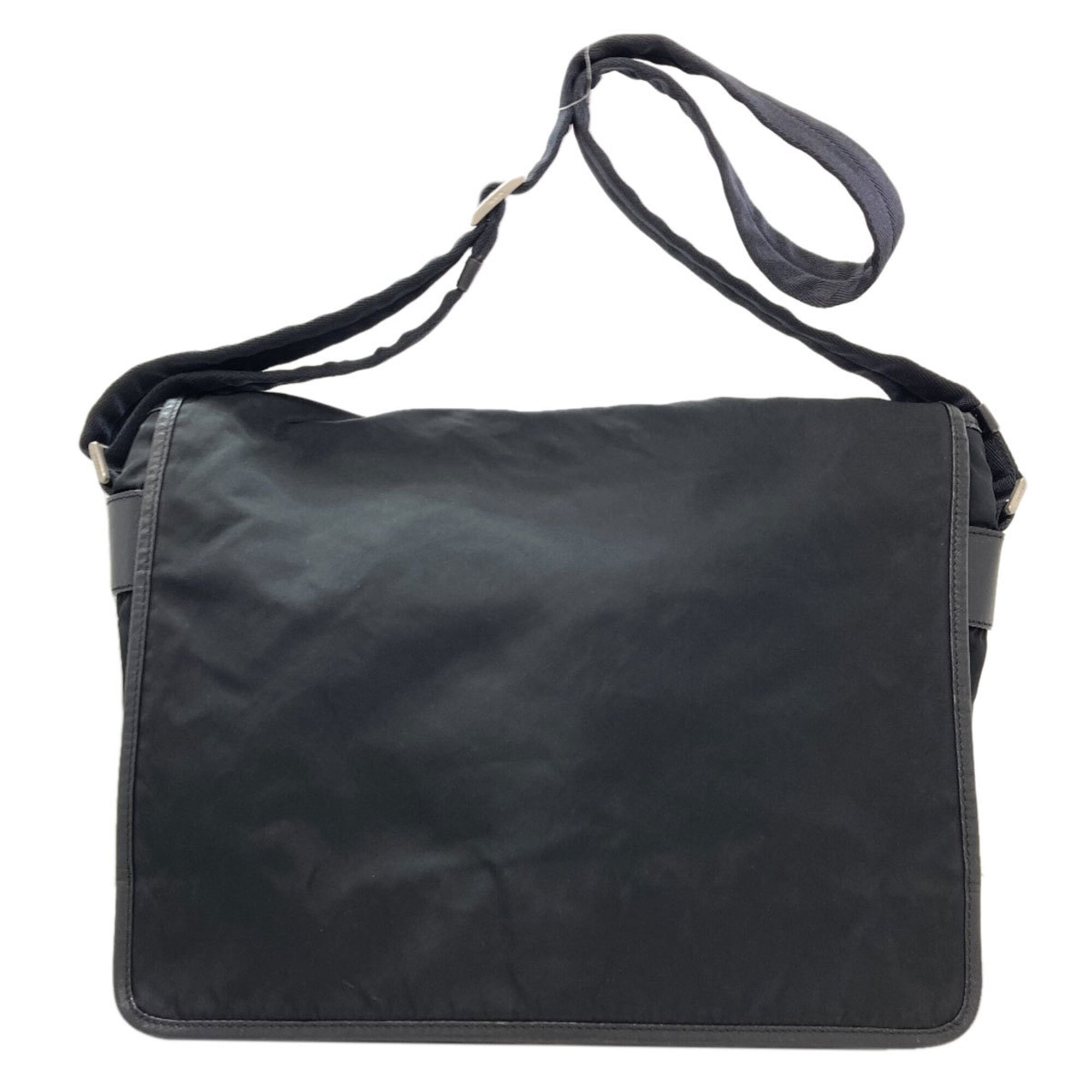 Prada Black Nylon Shoulder Bag (Pre-Owned)