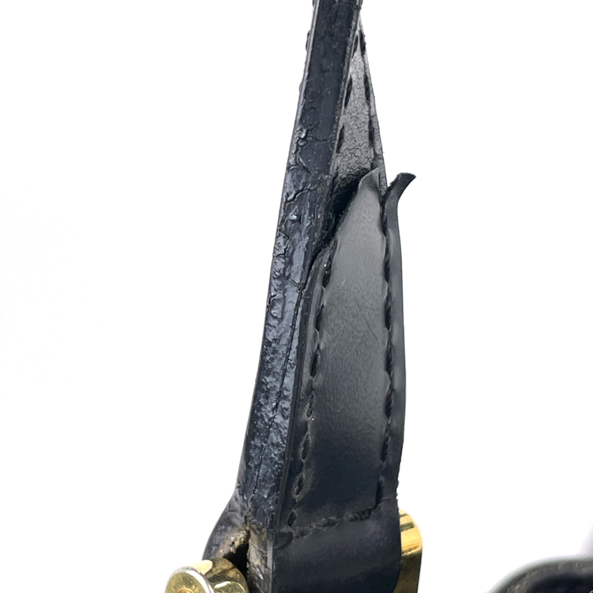 Louis Vuitton Black Noir Epi Leather Shoulder Bag (Pre-Owned)