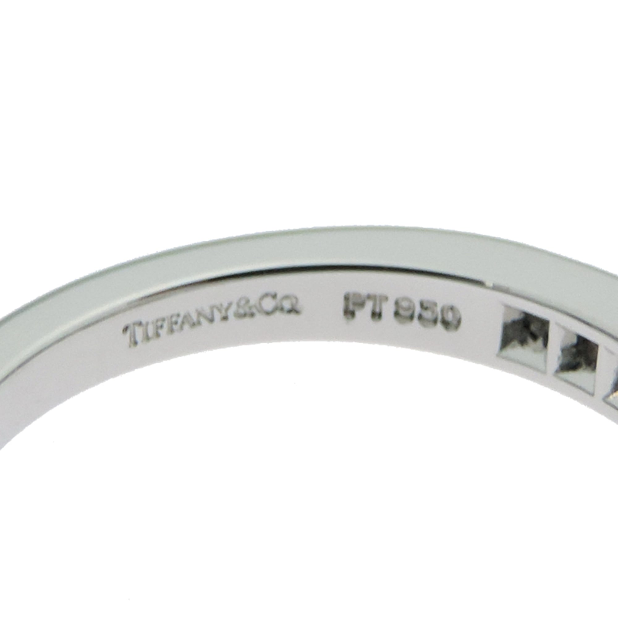 Tiffany Platinum 950 Band Ring (Pre-Owned)