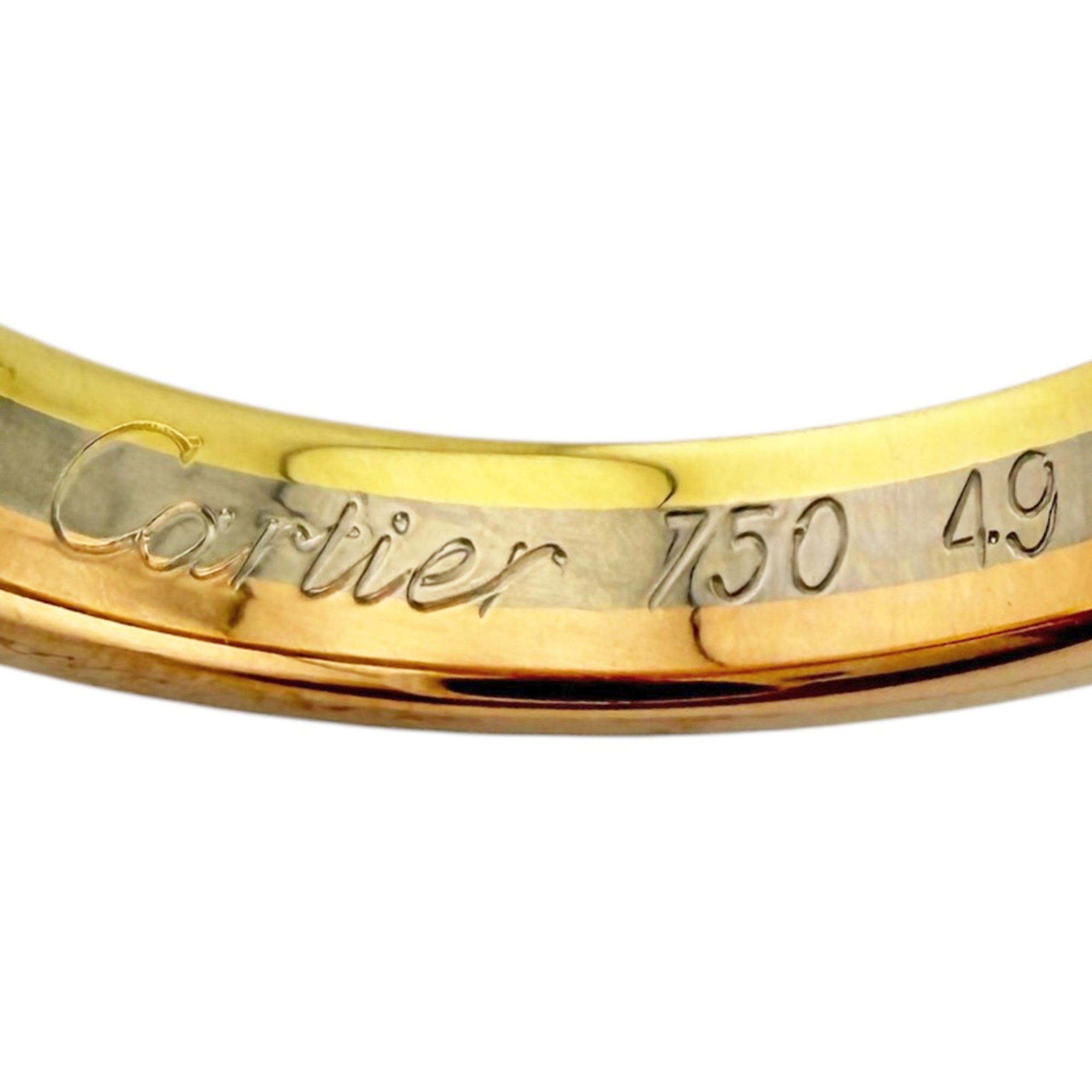 Cartier Louis Cartier Gold Silver Pink Gold Yellow Gold (18K) Pink Gold (18K) White Gold (18K) Wedding Ring (Pre-Owned)